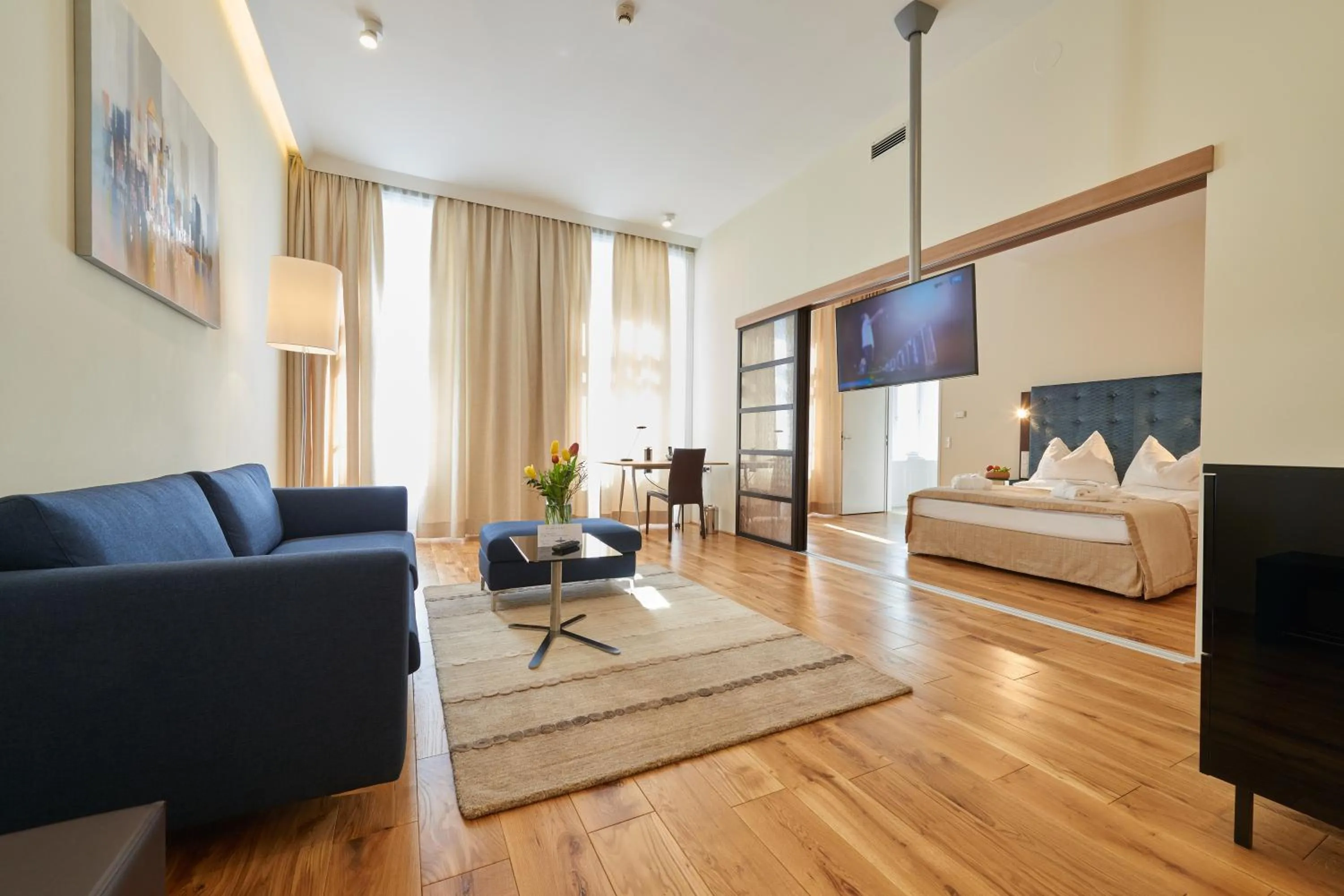 Bedroom, Bed in HiLight Suites Hotel