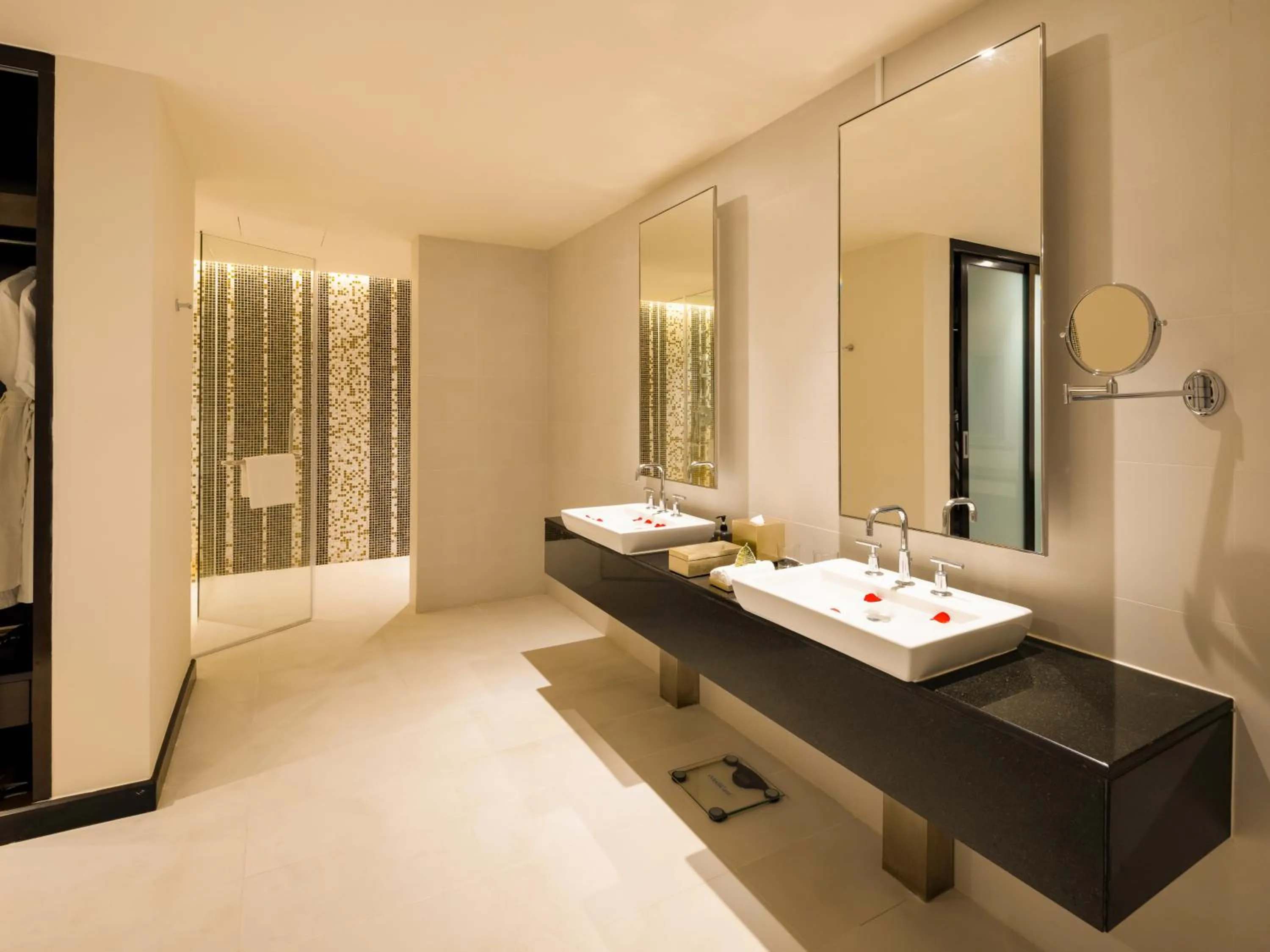 Bathroom, Bed in The Costa Nha Trang Residences