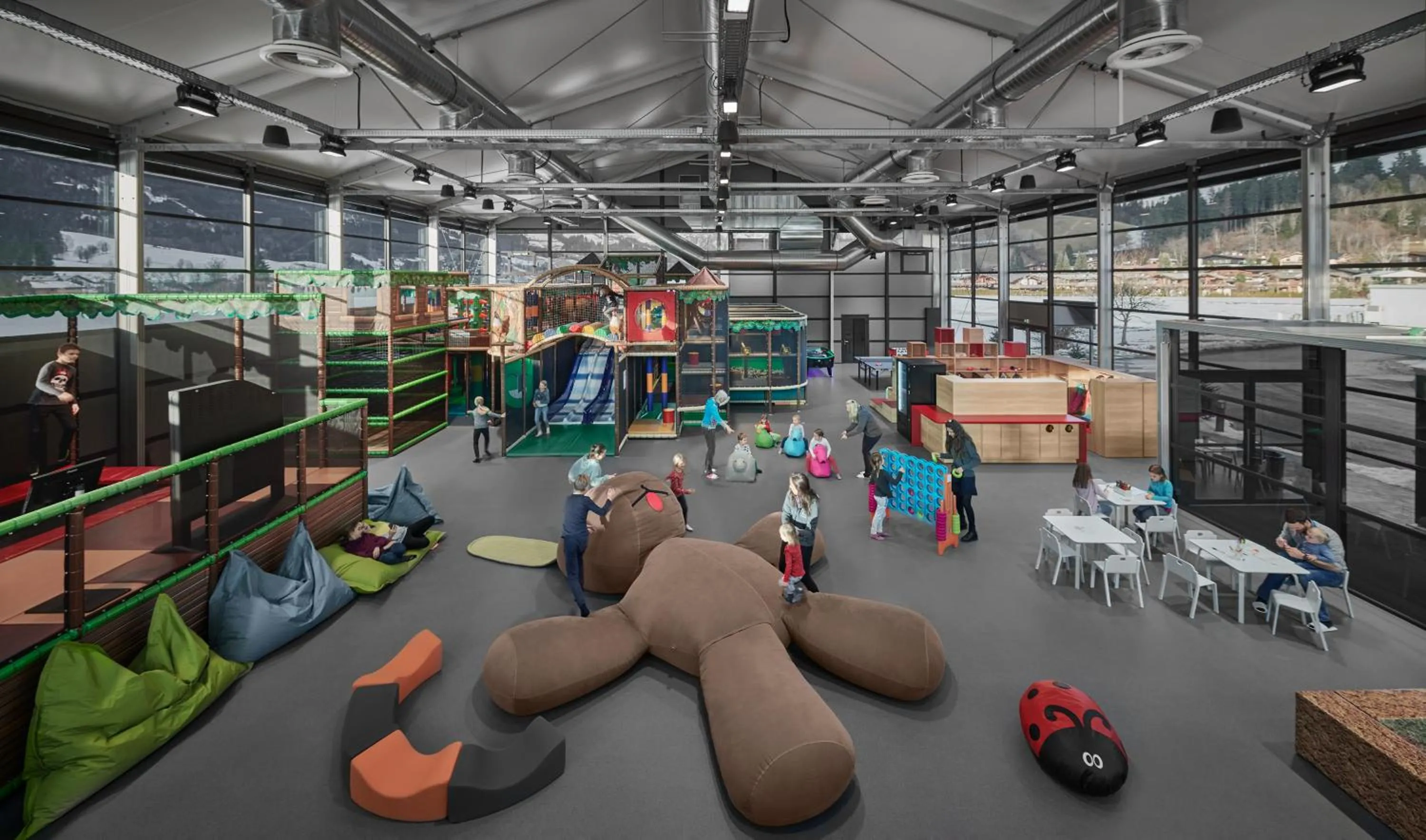 Children play ground in Lisi Family Hotel