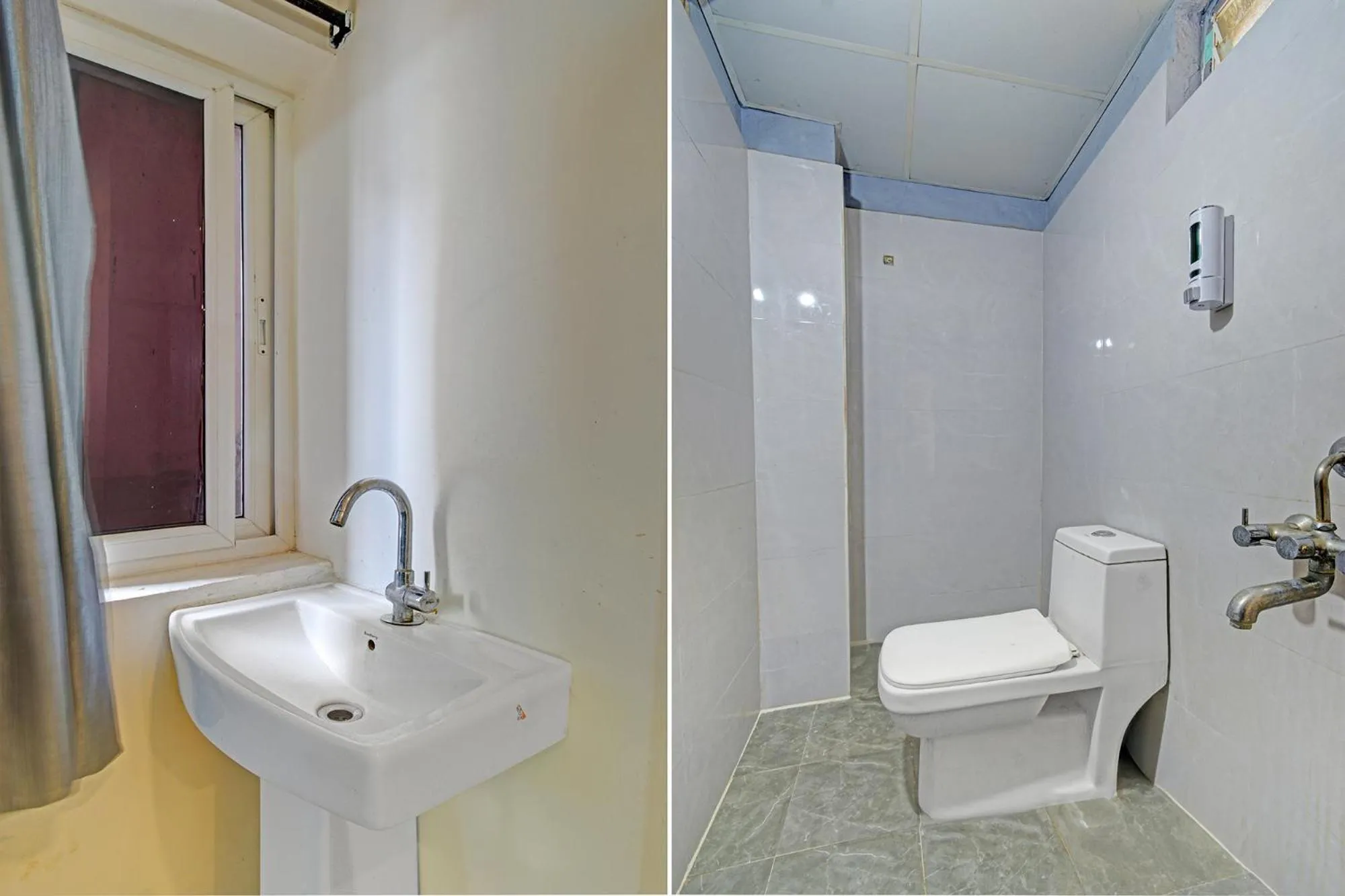 Bathroom in FabHotel White Ridge LB Nagar