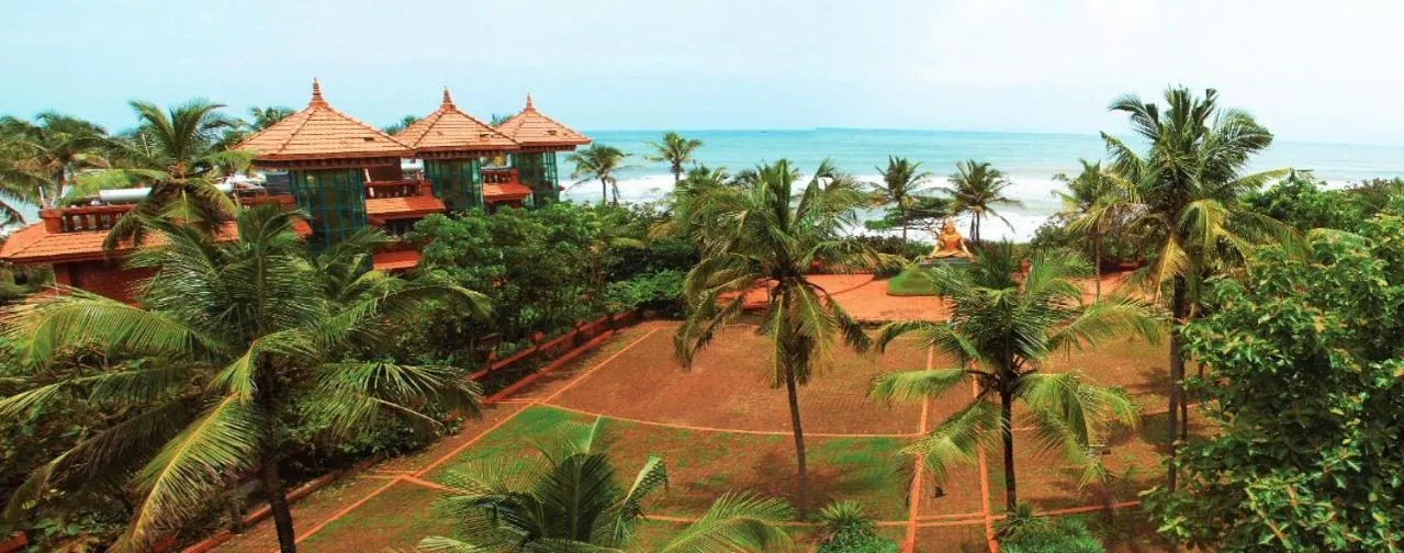 Garden view in Krishna Beach Resort