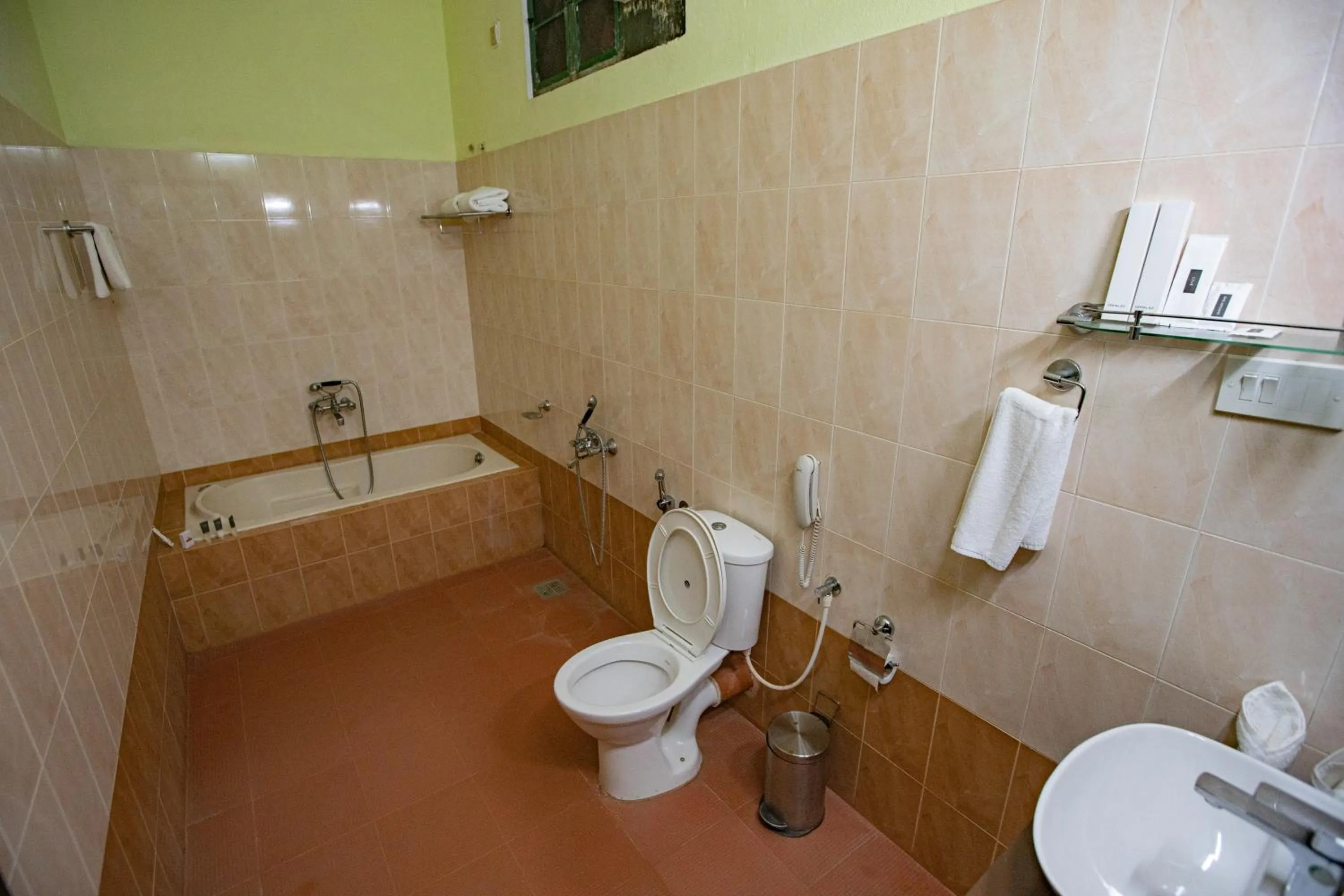 Bathroom in Krishna Beach Resort