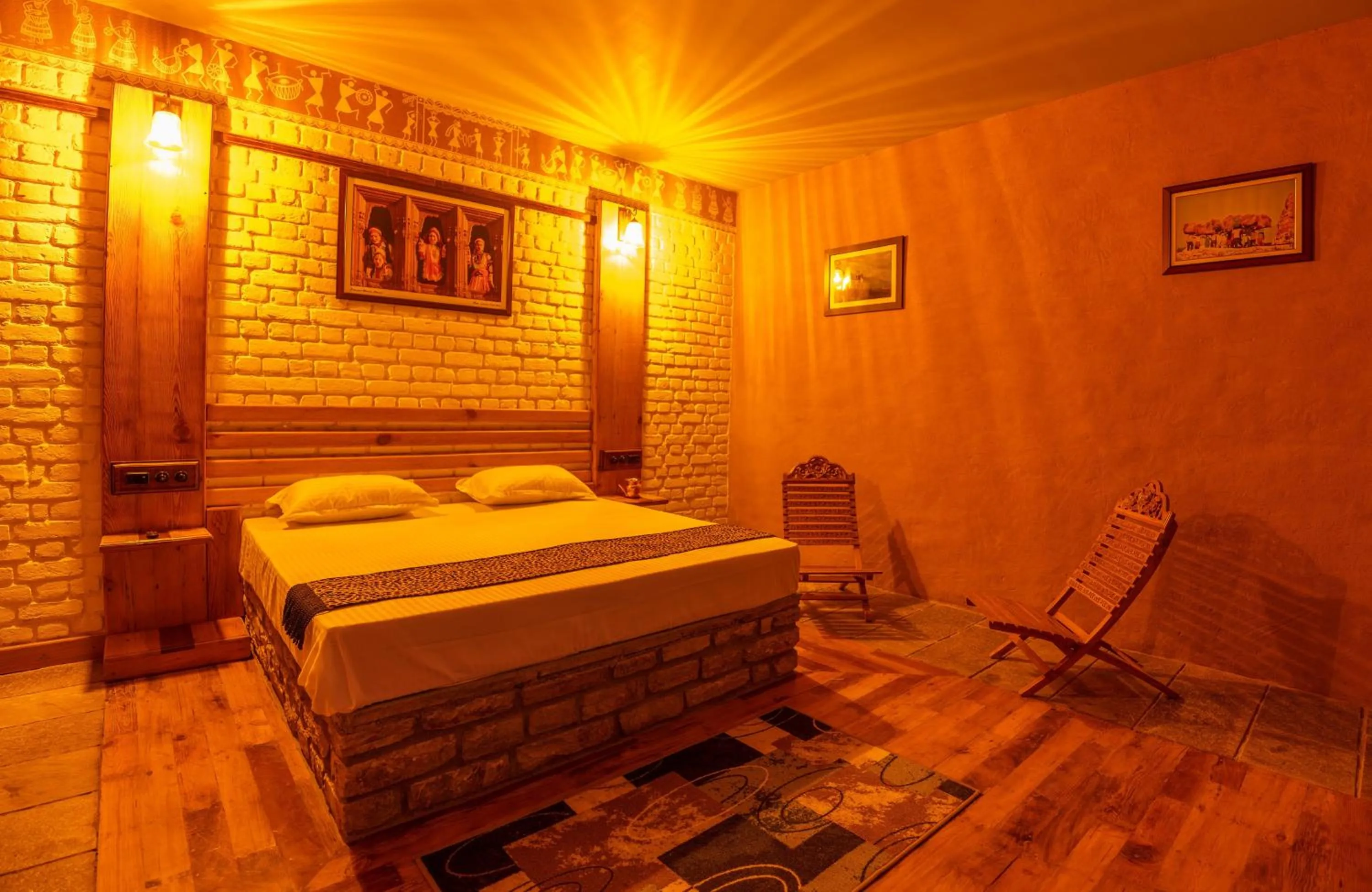 Bedroom, Bed in BluSalzz Homes - The Himalayan Bungalow, Almora - Uttarakhand