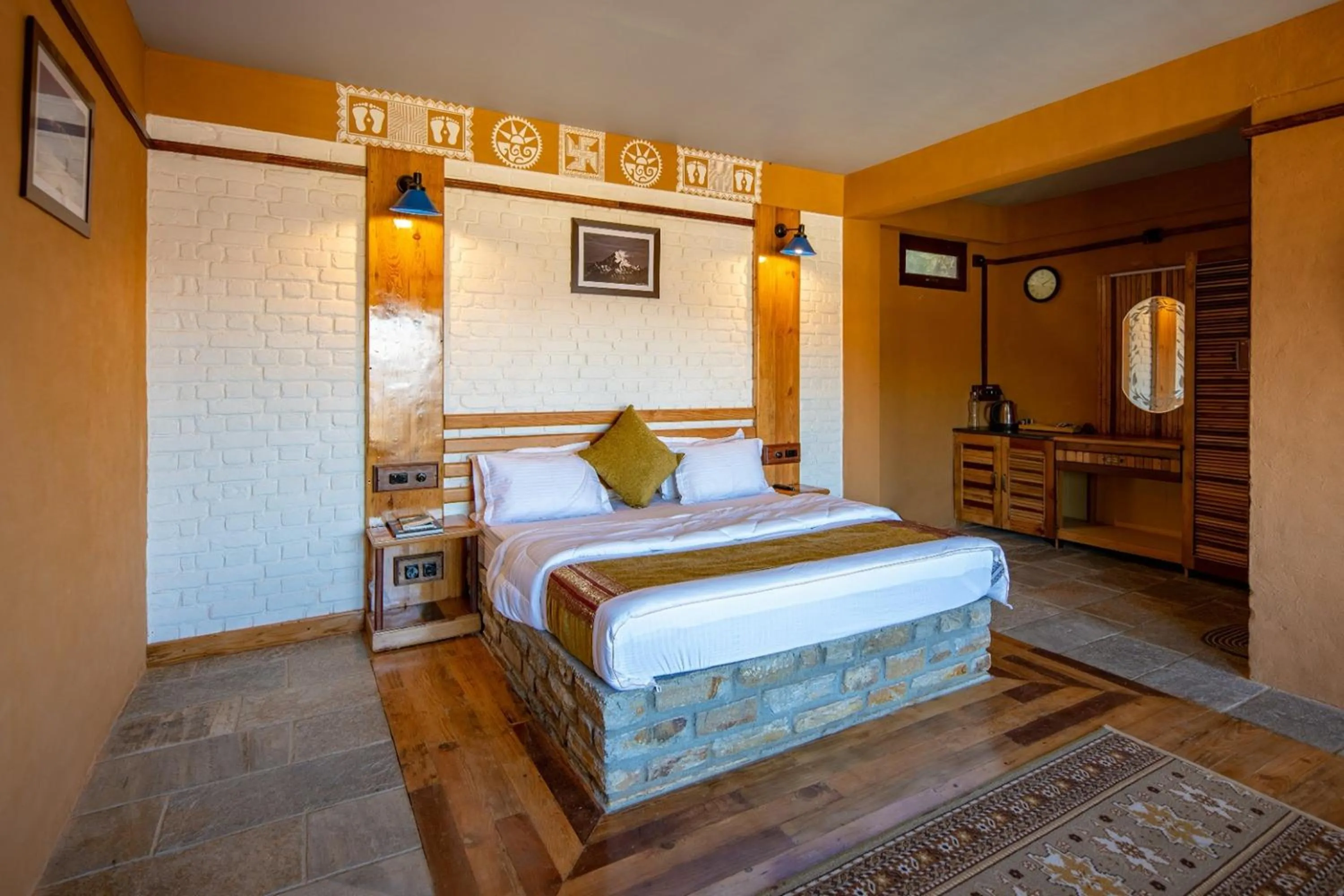 Bedroom, Bed in BluSalzz Homes - The Himalayan Bungalow, Almora - Uttarakhand