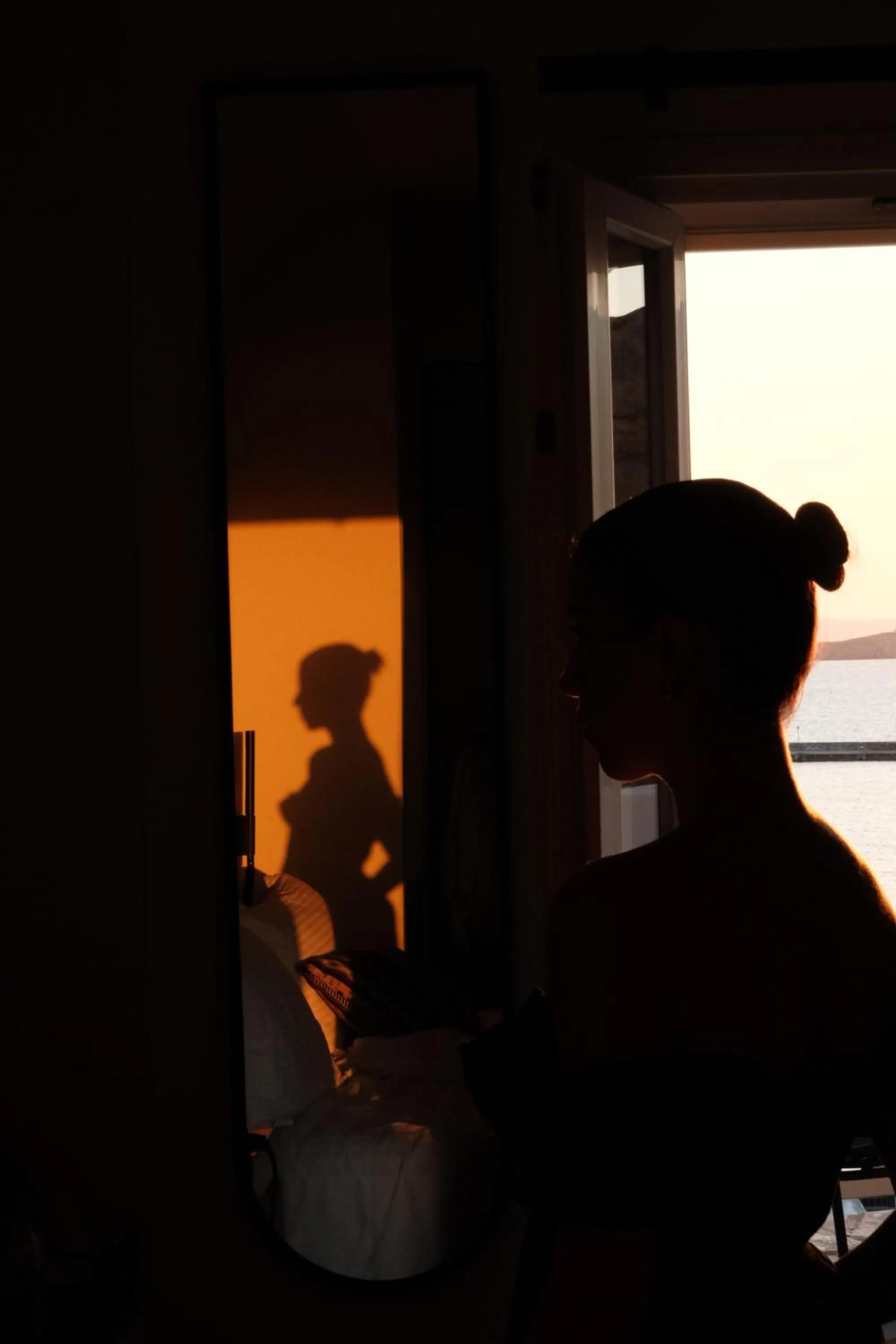 Yalos Hotel Sunset view Mykonos town private rooms