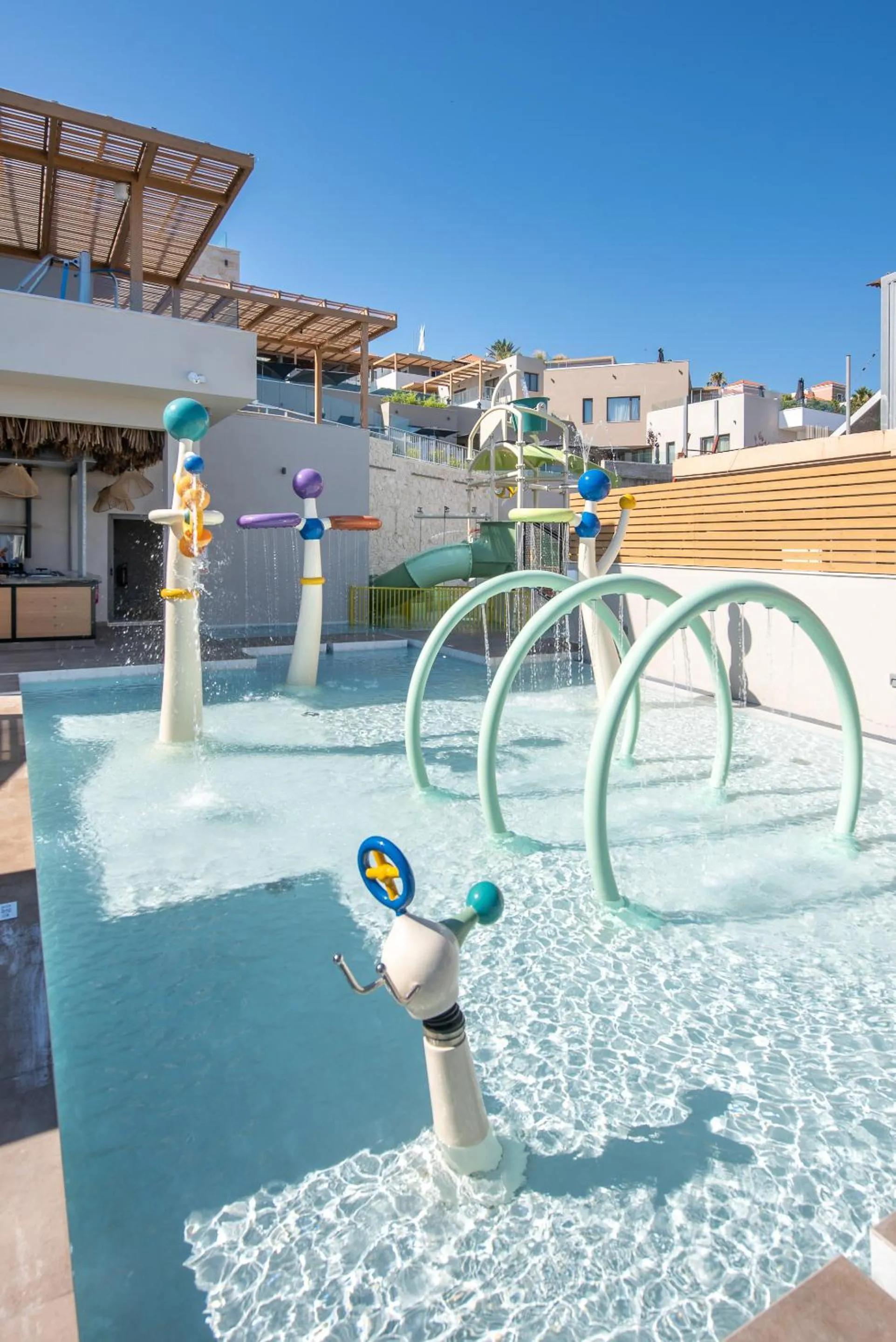 Swimming pool in Caldera Village