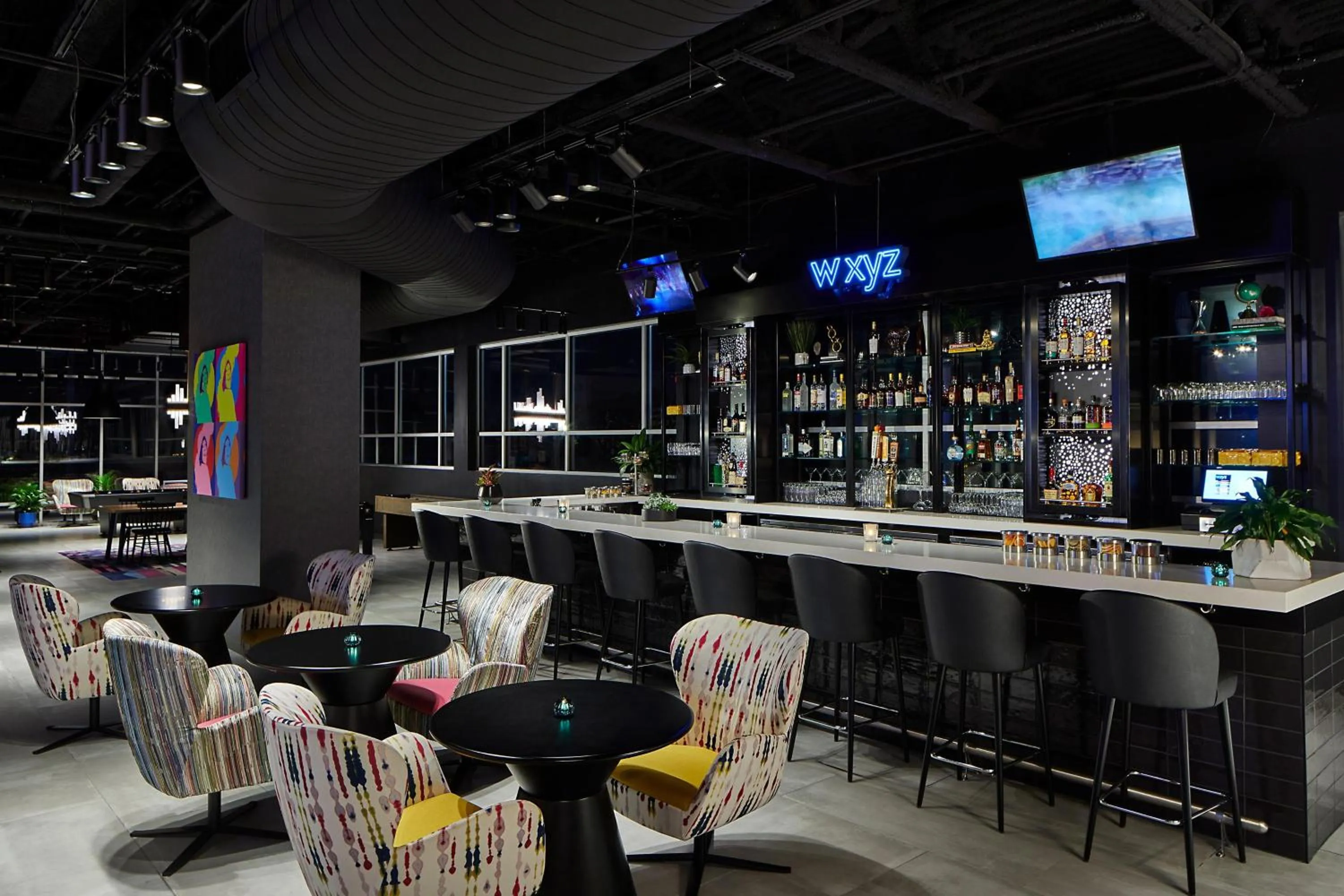 Lounge or bar in Aloft Chattanooga Hamilton Place