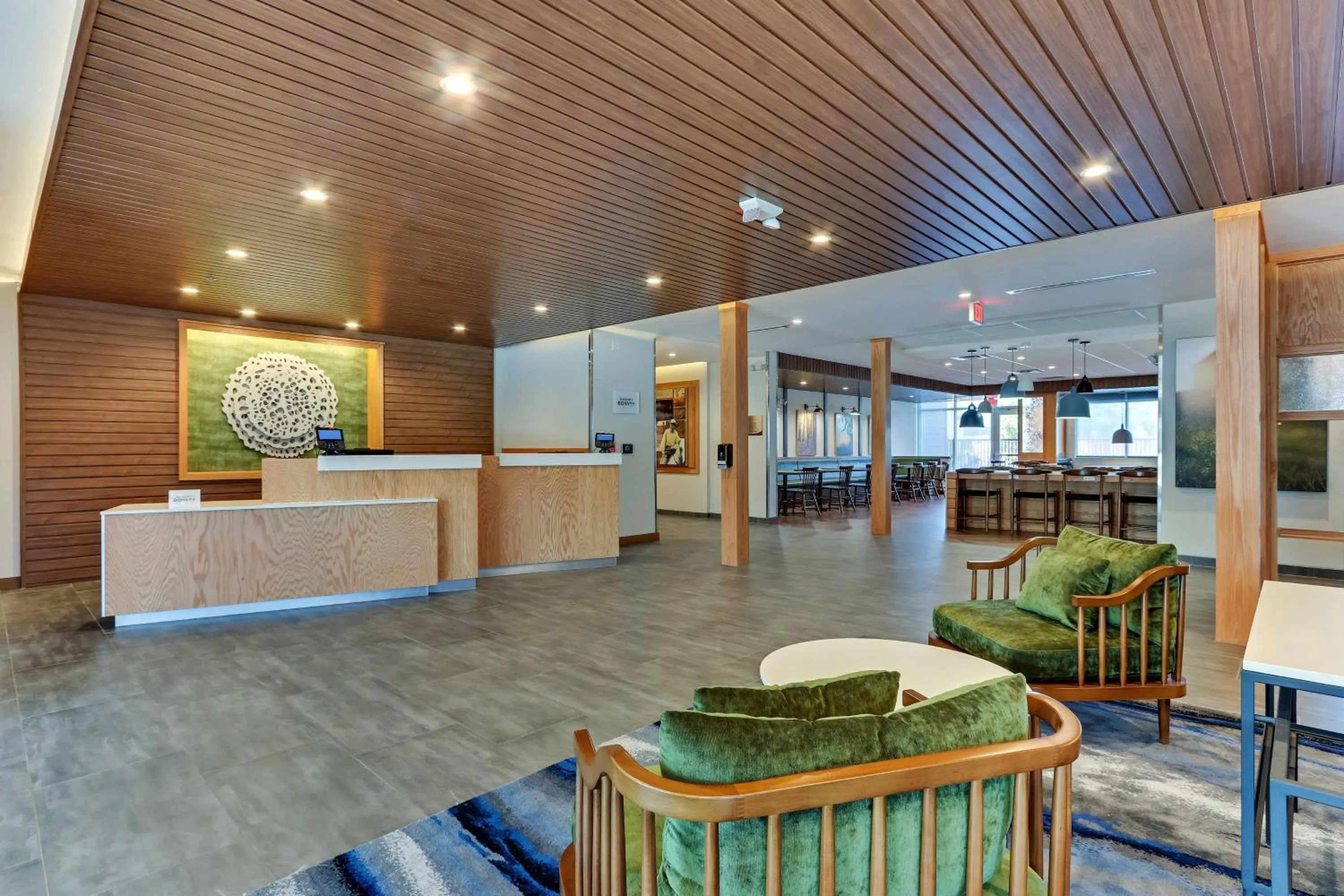 Lobby or reception in Fairfield Inn & Suites by Marriott Dallas Love Field