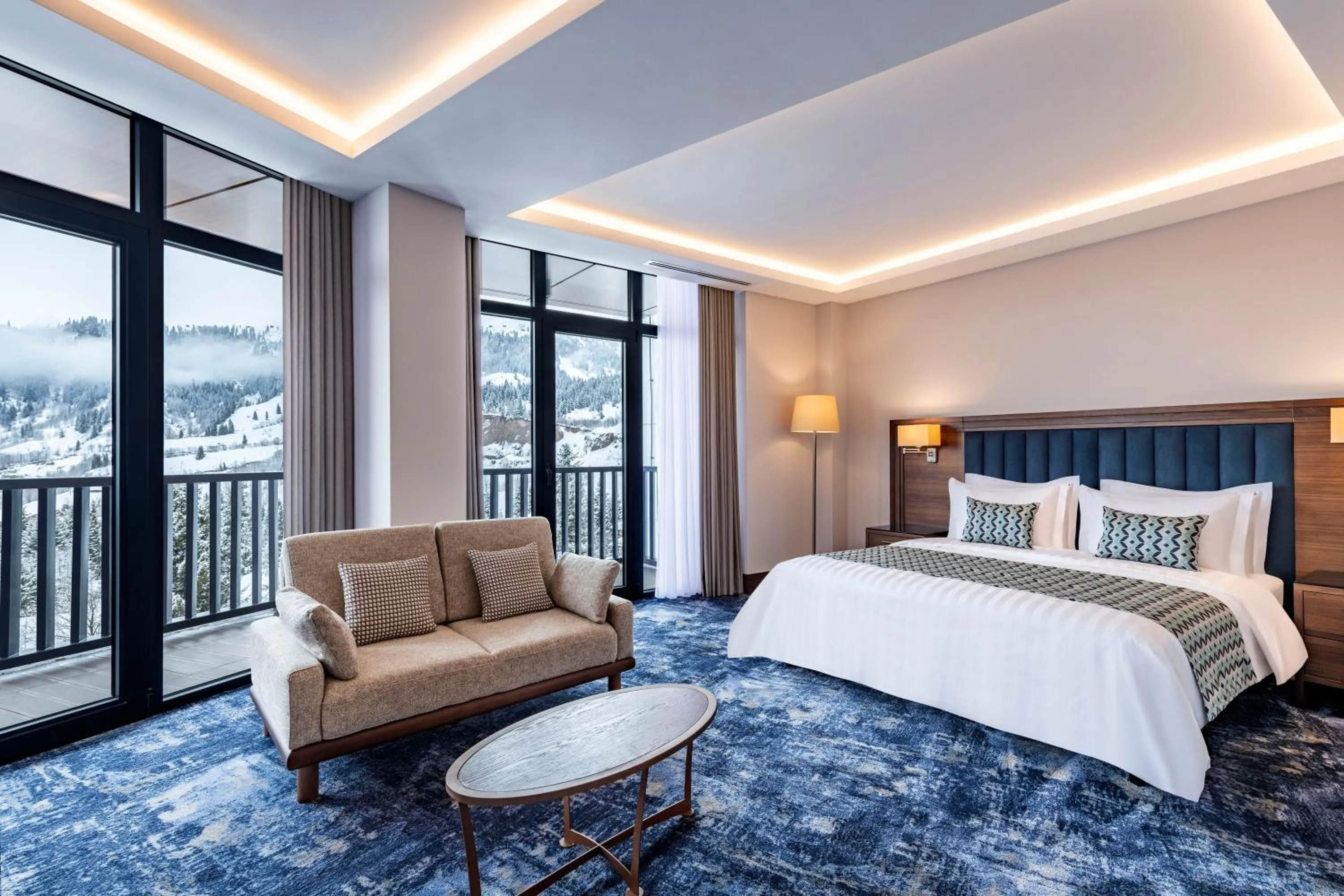 Photo of the whole room, Bed in Ambassadori Goderdzi Hotel