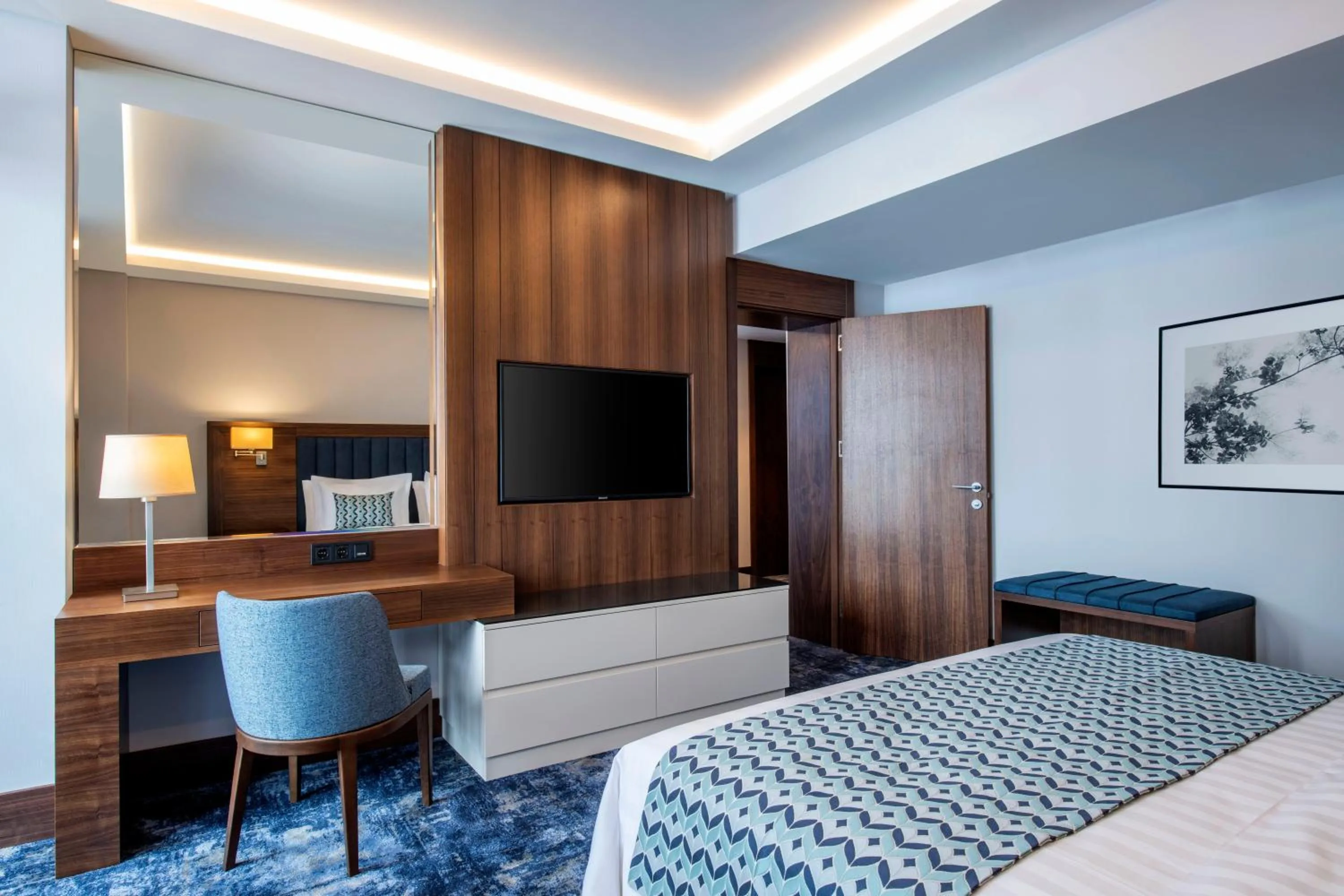 Photo of the whole room, Bed in Ambassadori Goderdzi Hotel