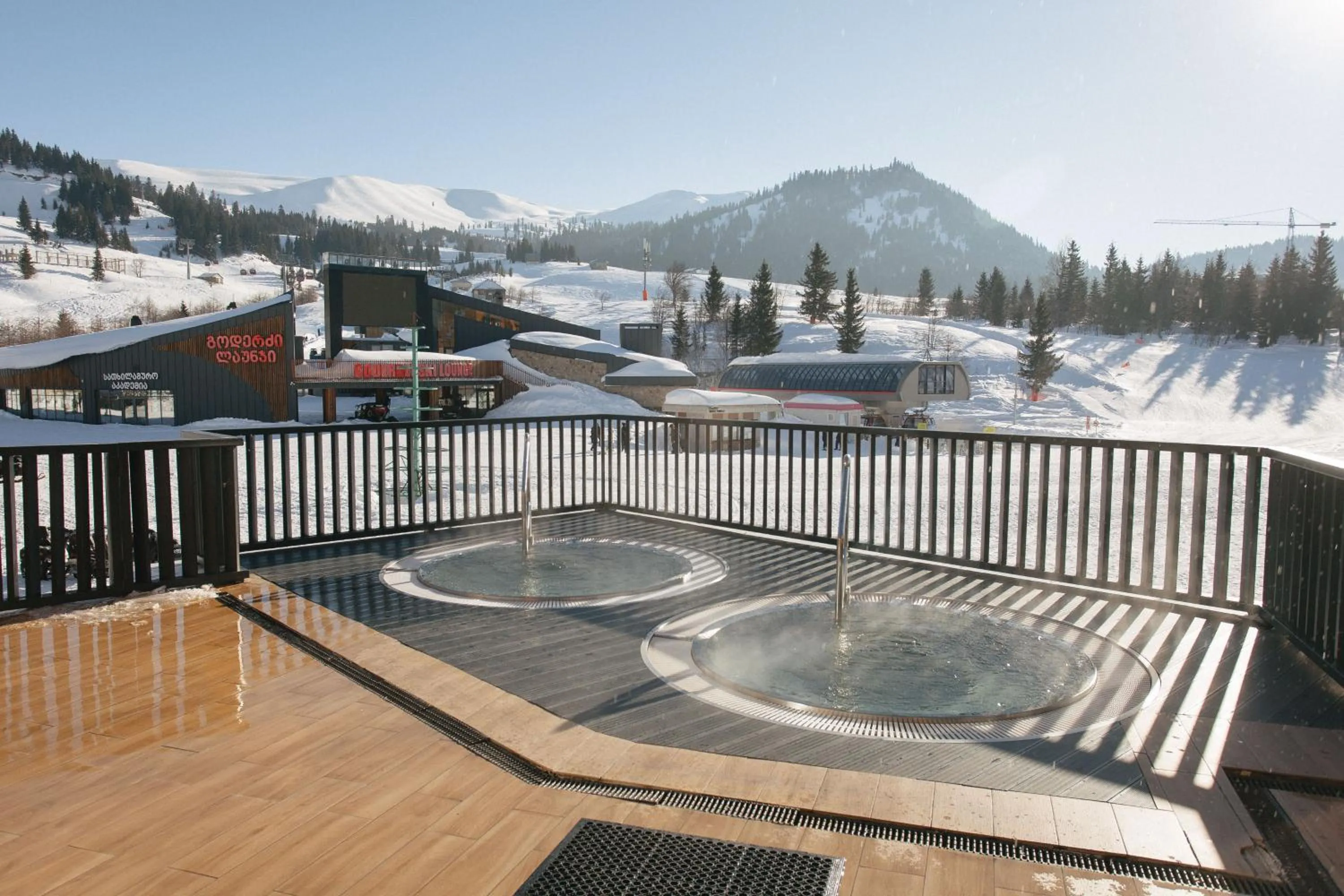 Hot Tub in Ambassadori Goderdzi Hotel