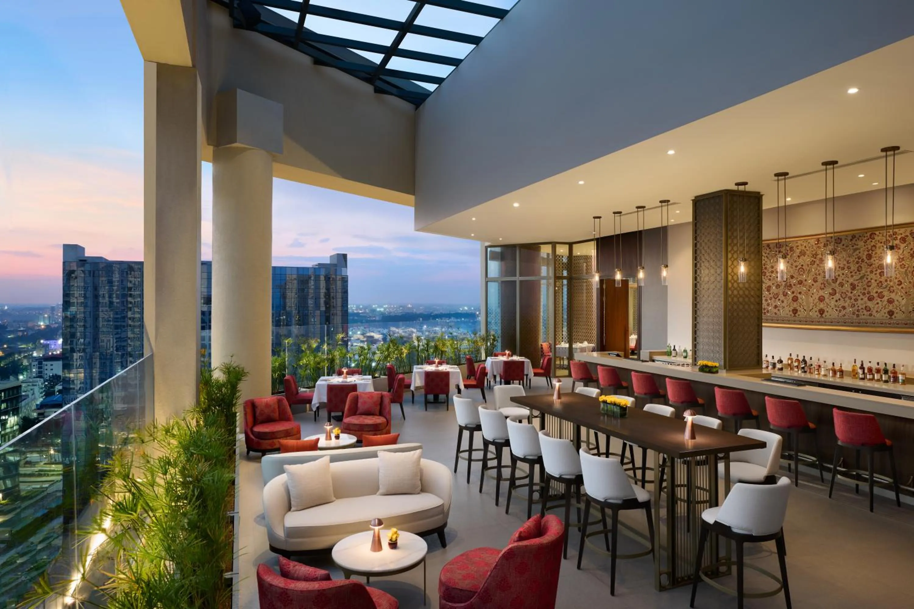 Restaurant/places to eat in The Leela Bhartiya City Bengaluru