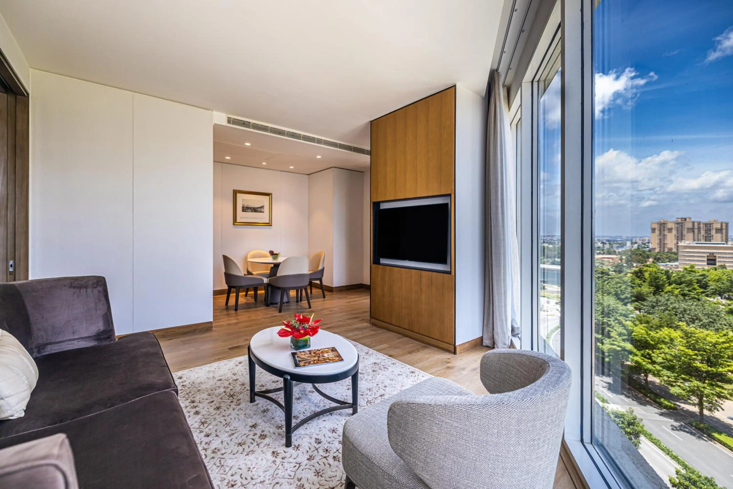 View (from property/room) in The Leela Bhartiya City Bengaluru