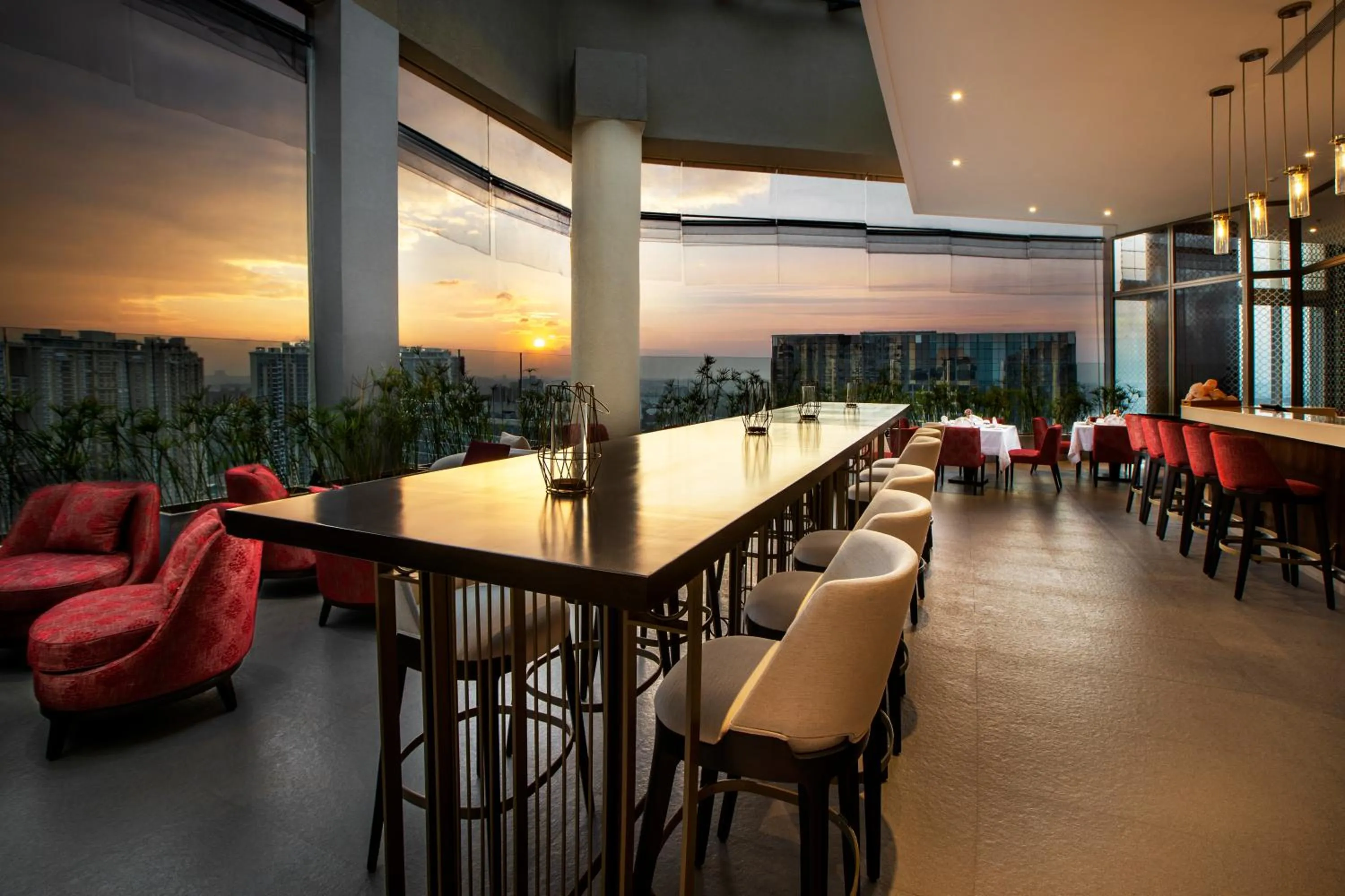 Restaurant/places to eat in The Leela Bhartiya City Bengaluru