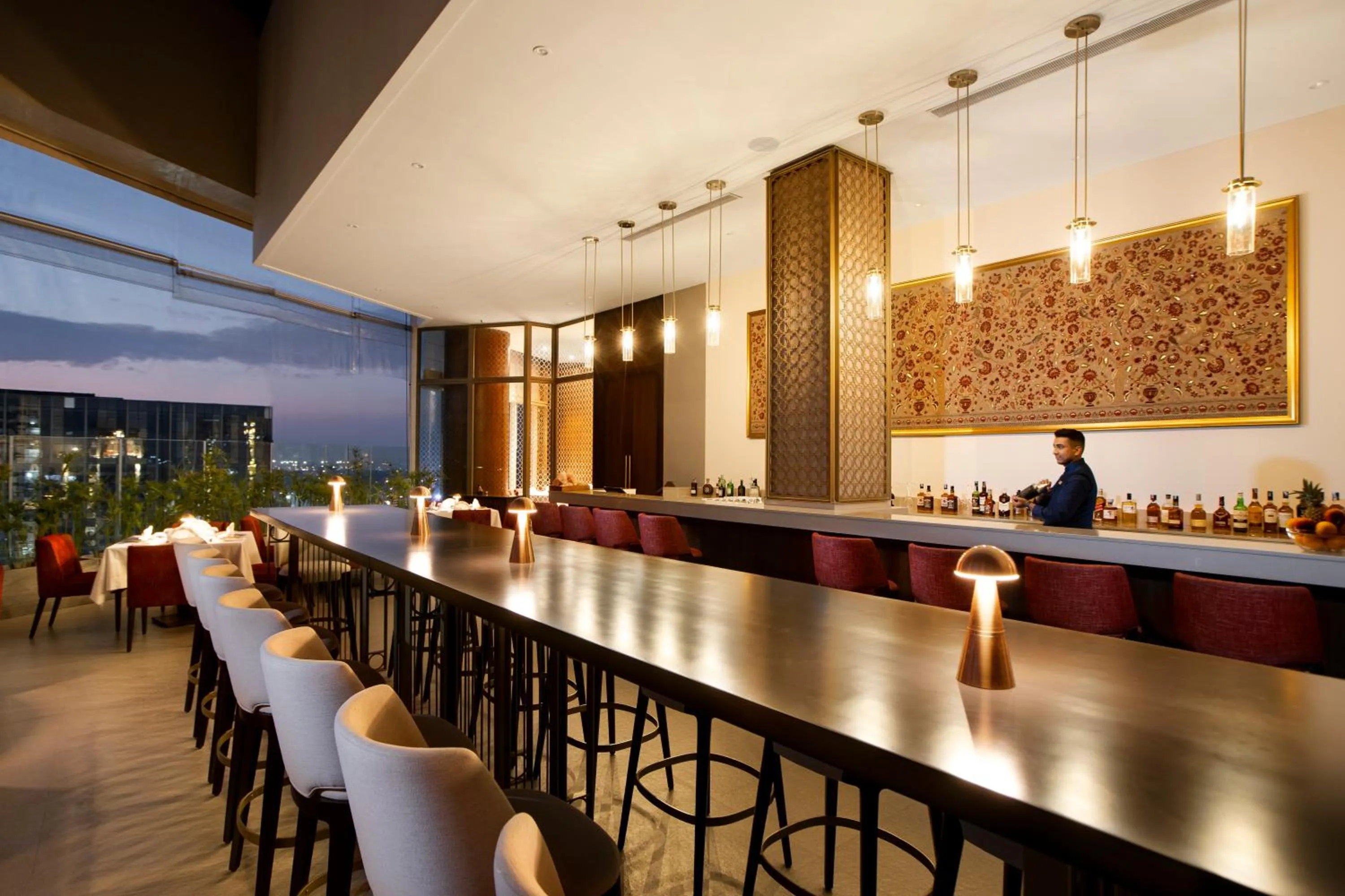 Restaurant/places to eat in The Leela Bhartiya City Bengaluru