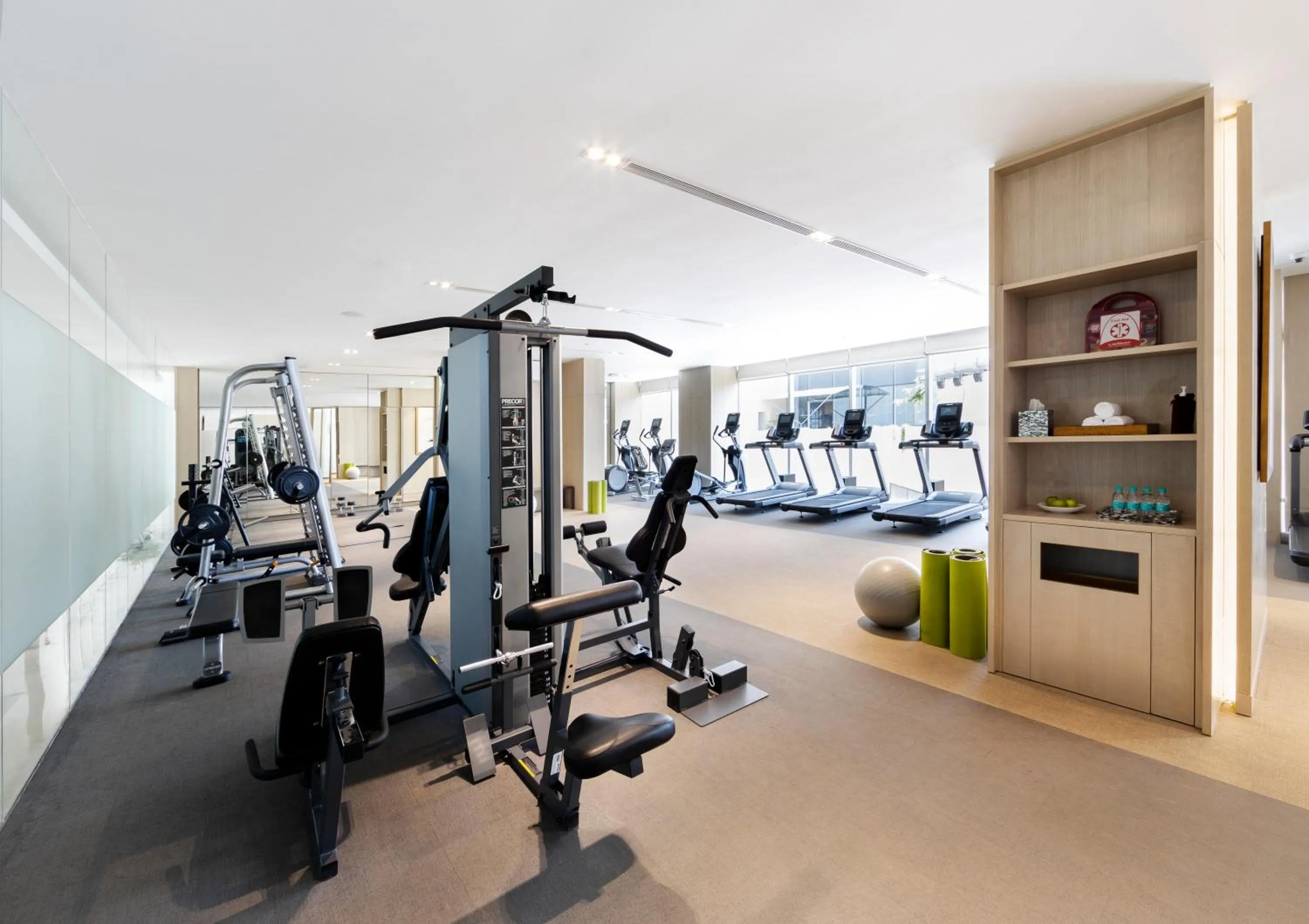 Fitness centre/facilities in The Leela Bhartiya City Bengaluru