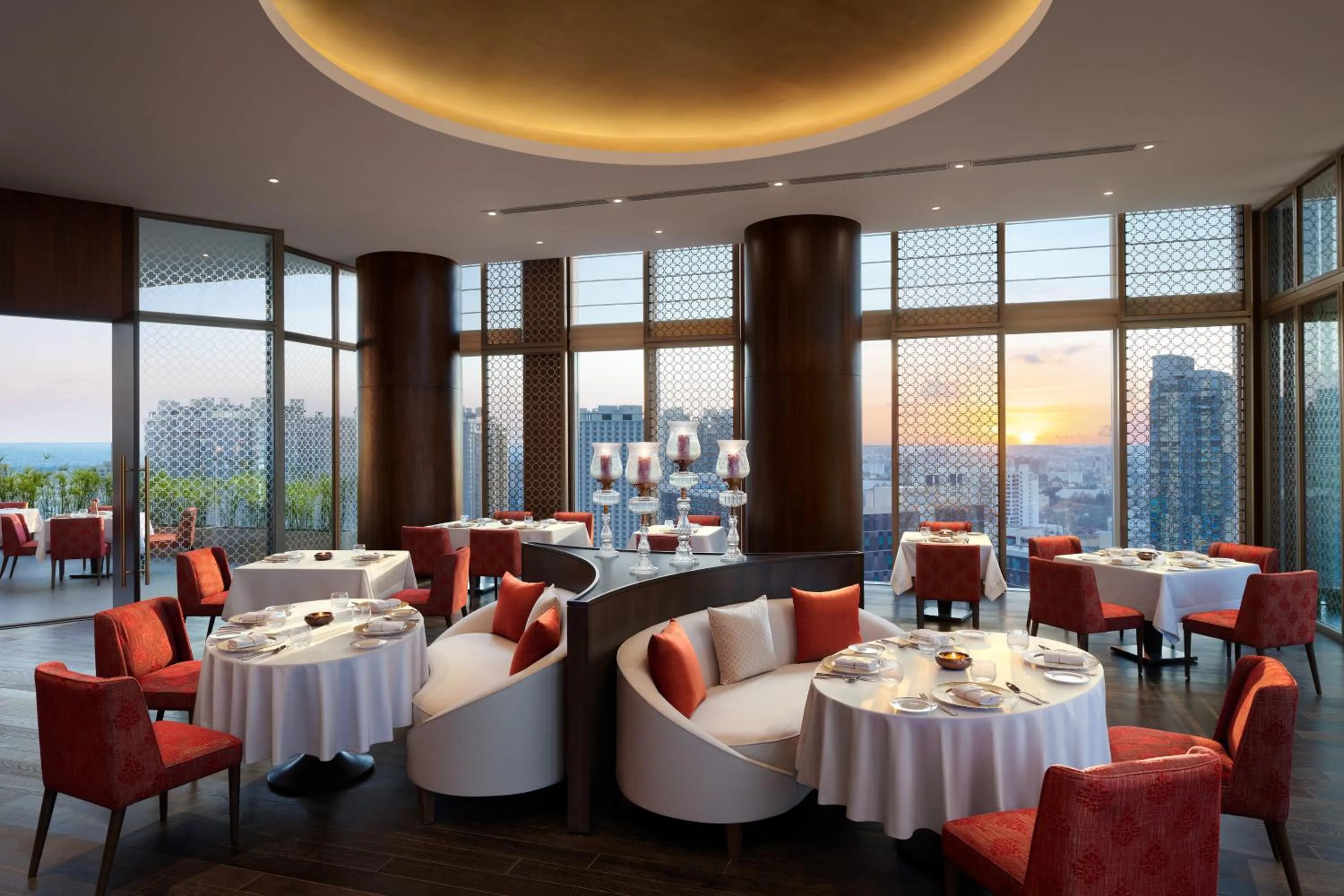 Restaurant/places to eat in The Leela Bhartiya City Bengaluru