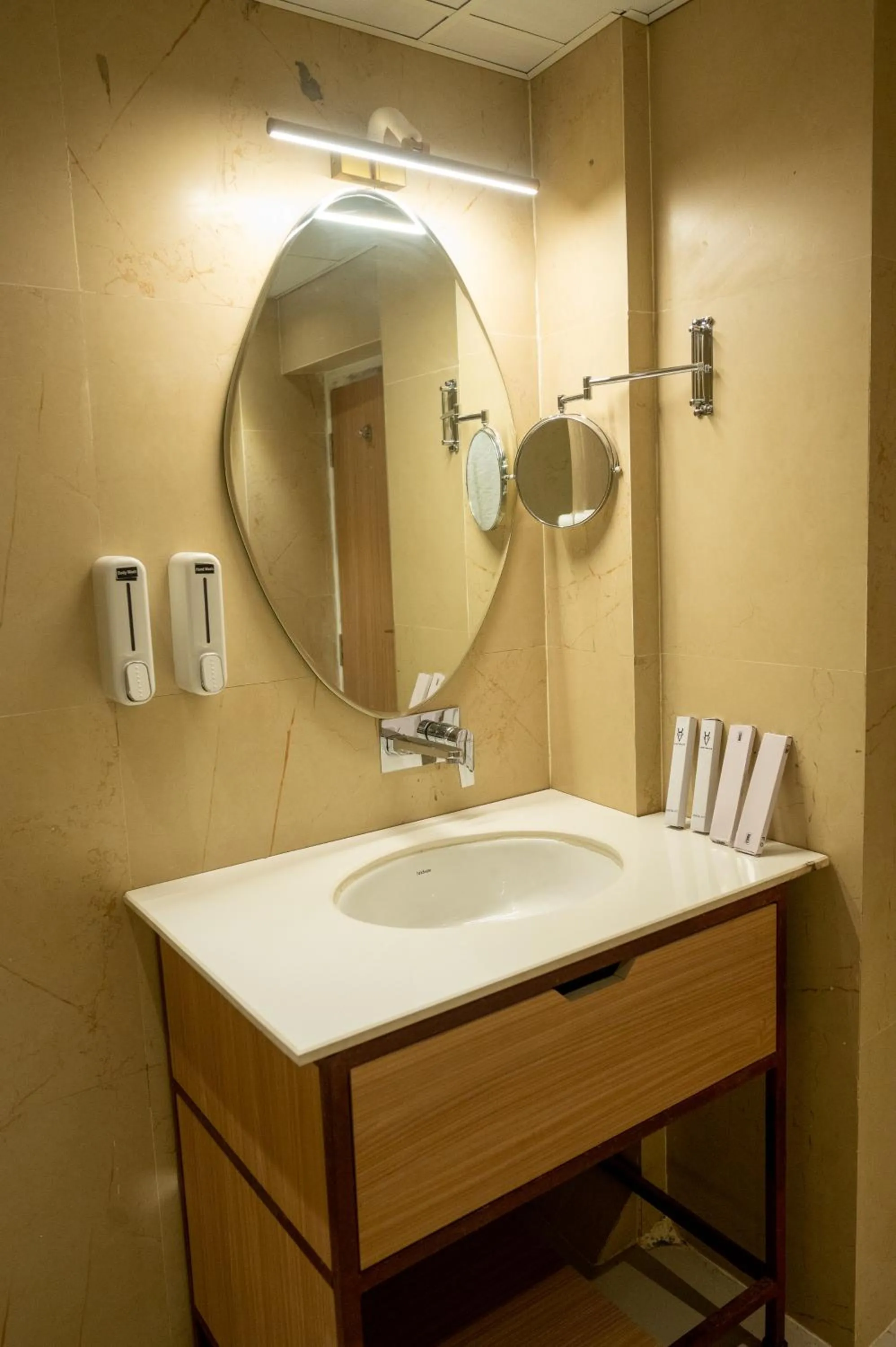 Bathroom in HOTEL VARUNA