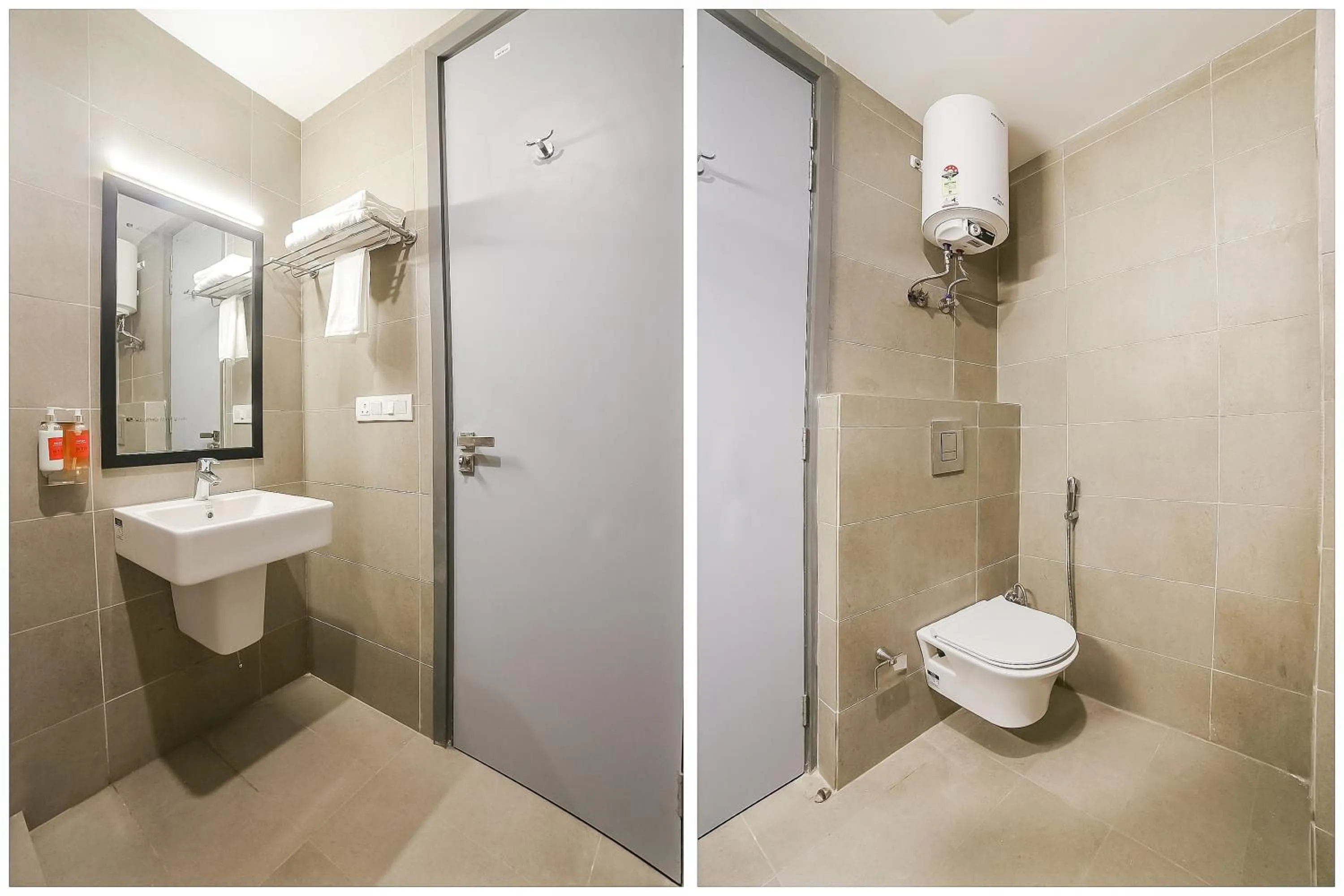 Bathroom in Super Townhouse Near Appu Ghar