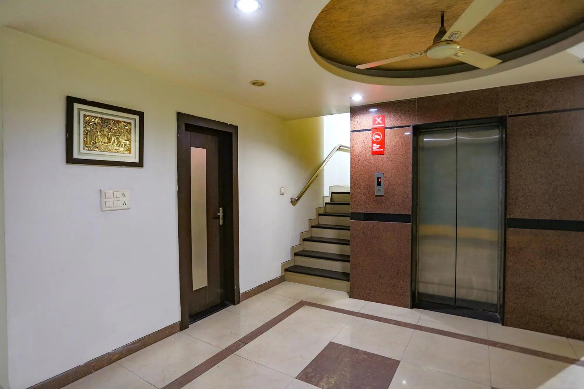 elevator in FabHotel Midland