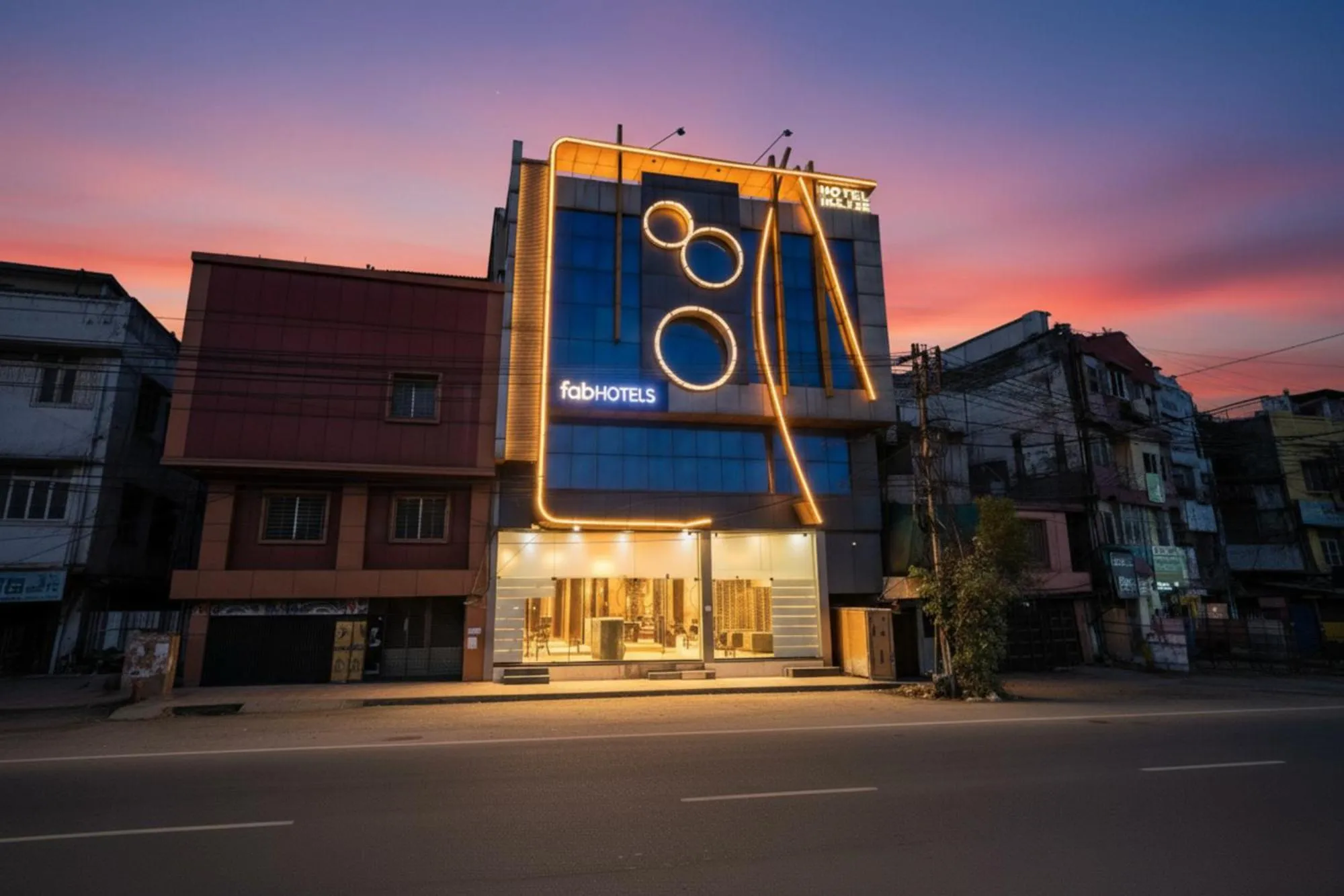 Property building in FabHotel Midland