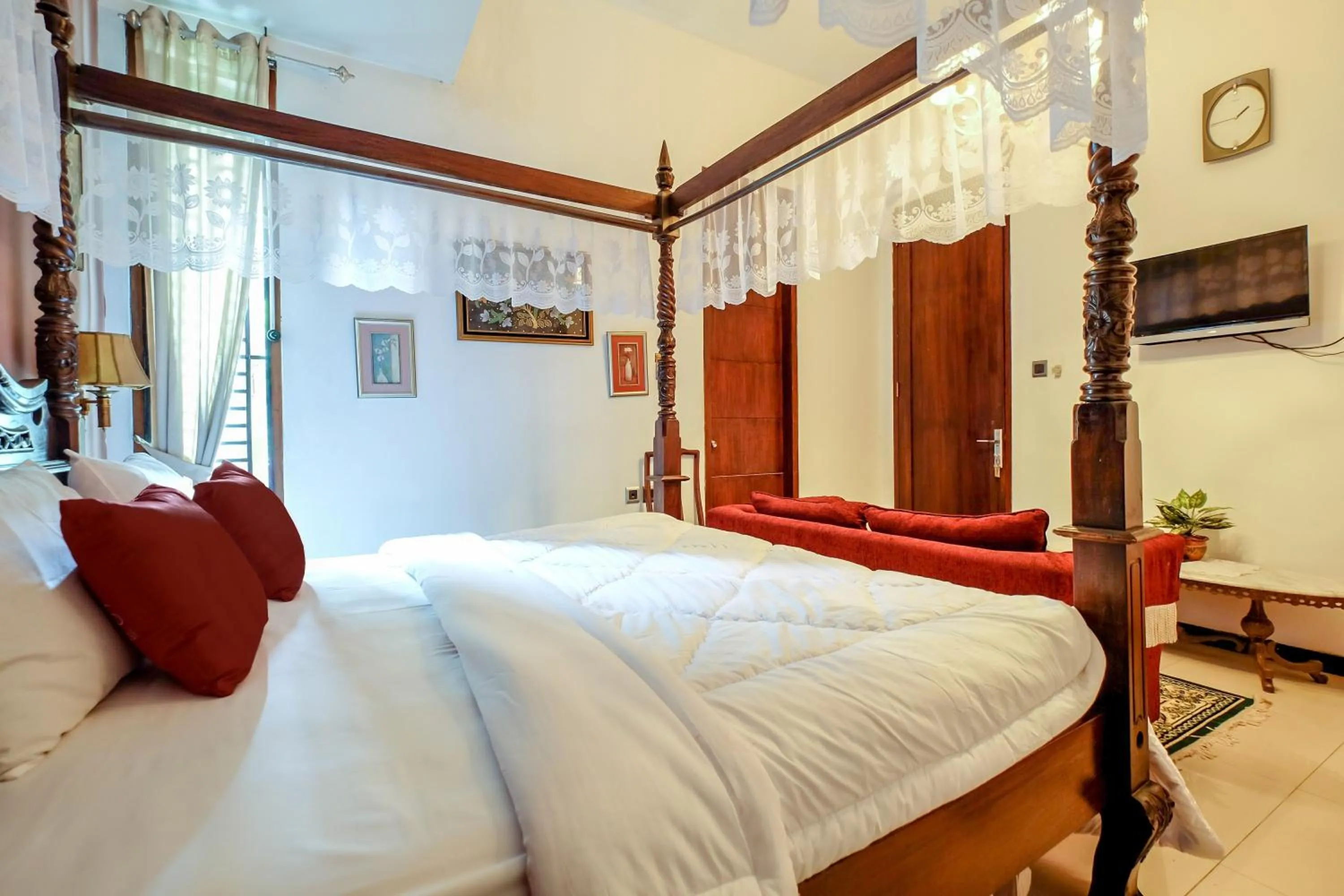 Bed in Buminanienie Guesthouse Bandung