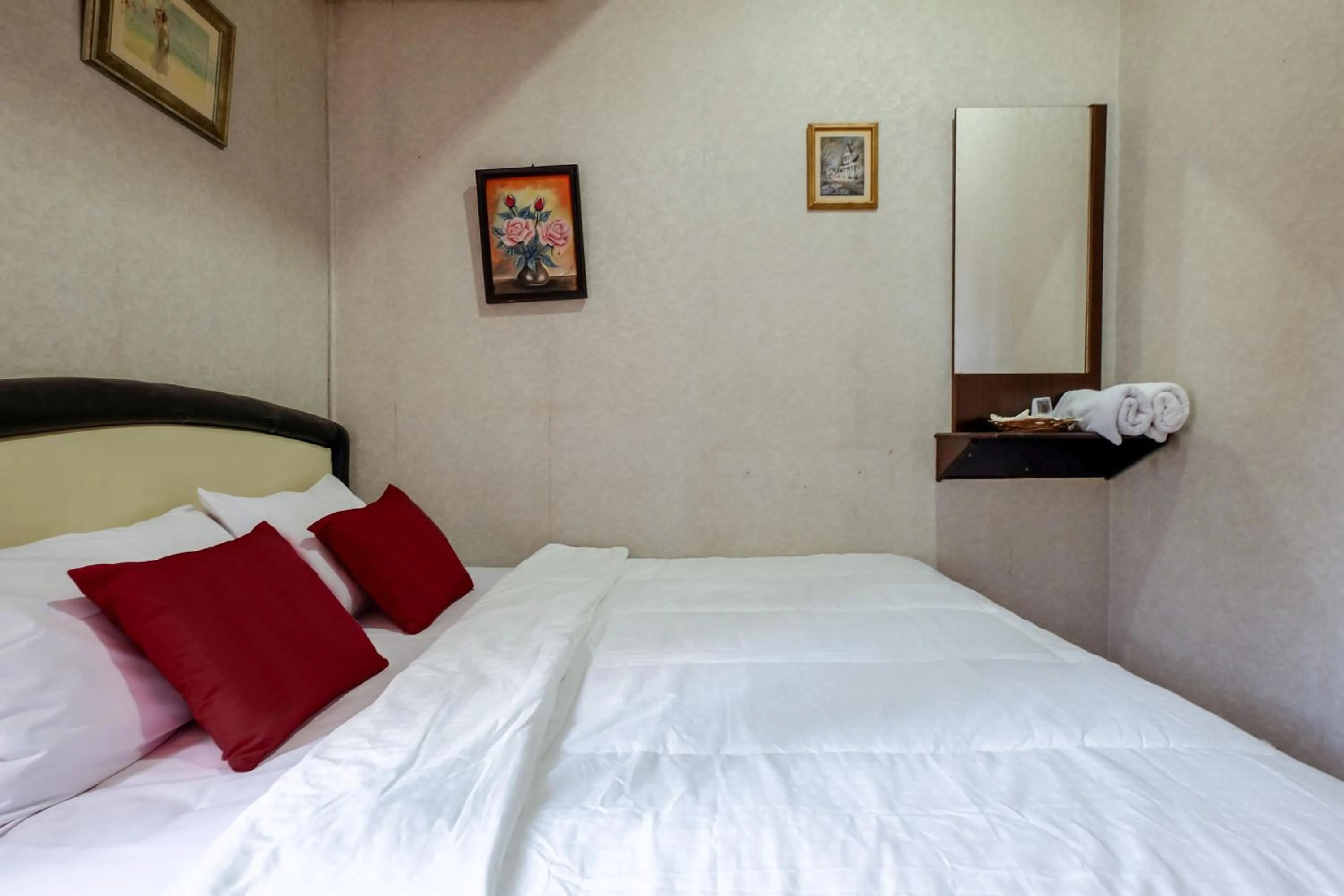 Bed in Buminanienie Guesthouse Bandung