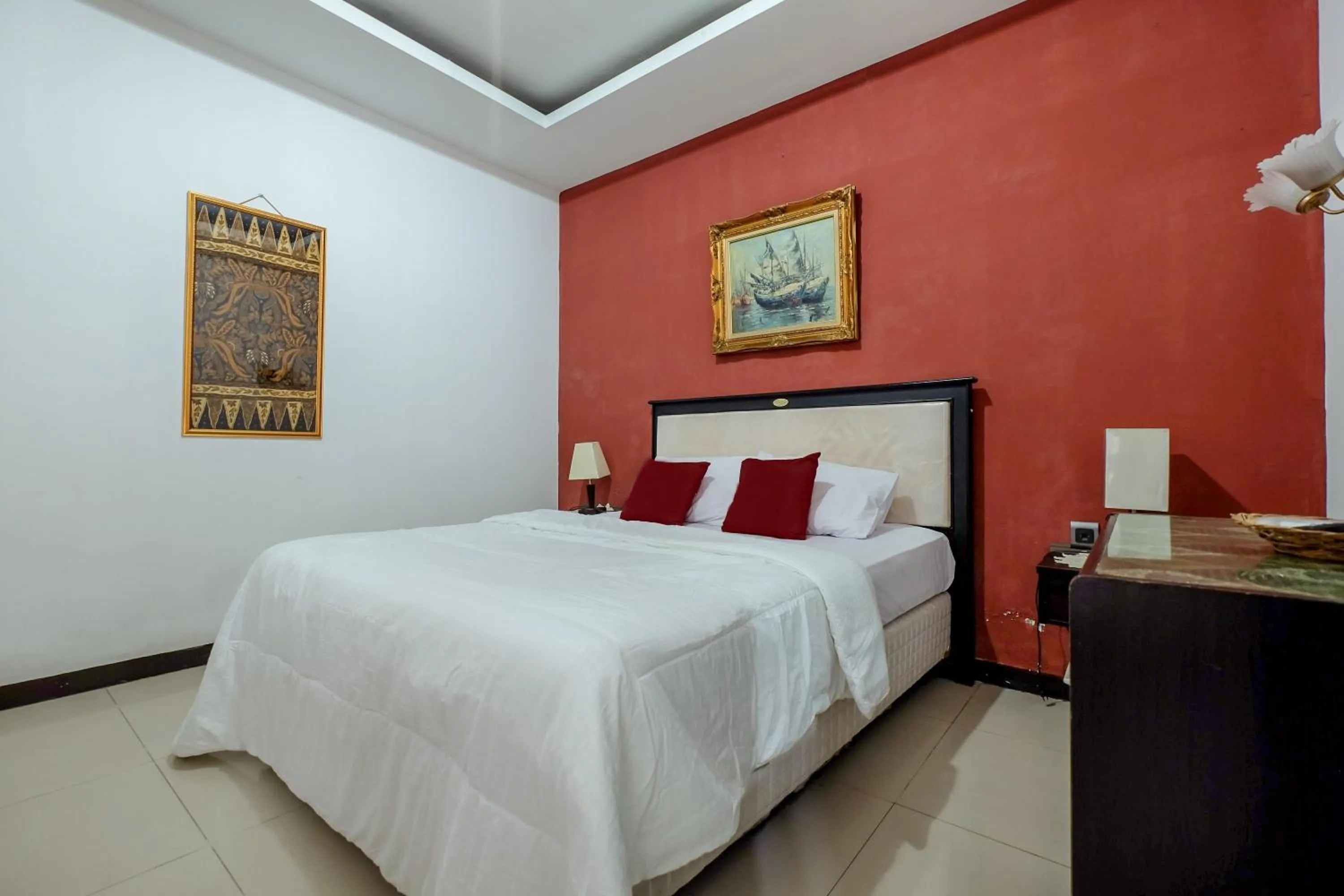 Bed in Buminanienie Guesthouse Bandung