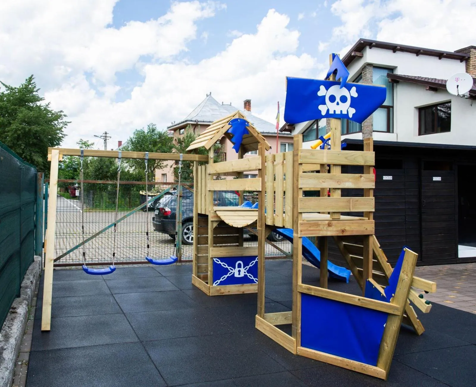 Children play ground in AQUARIUS BOUTIQUE HOTEL