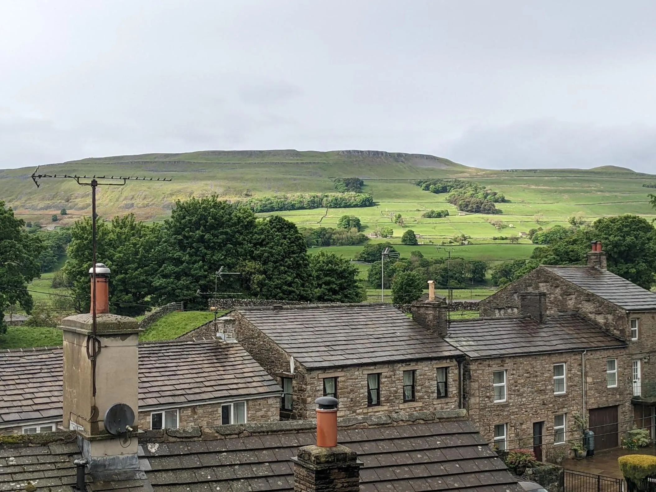 View (from property/room) in The White Hart Inn, Hawes