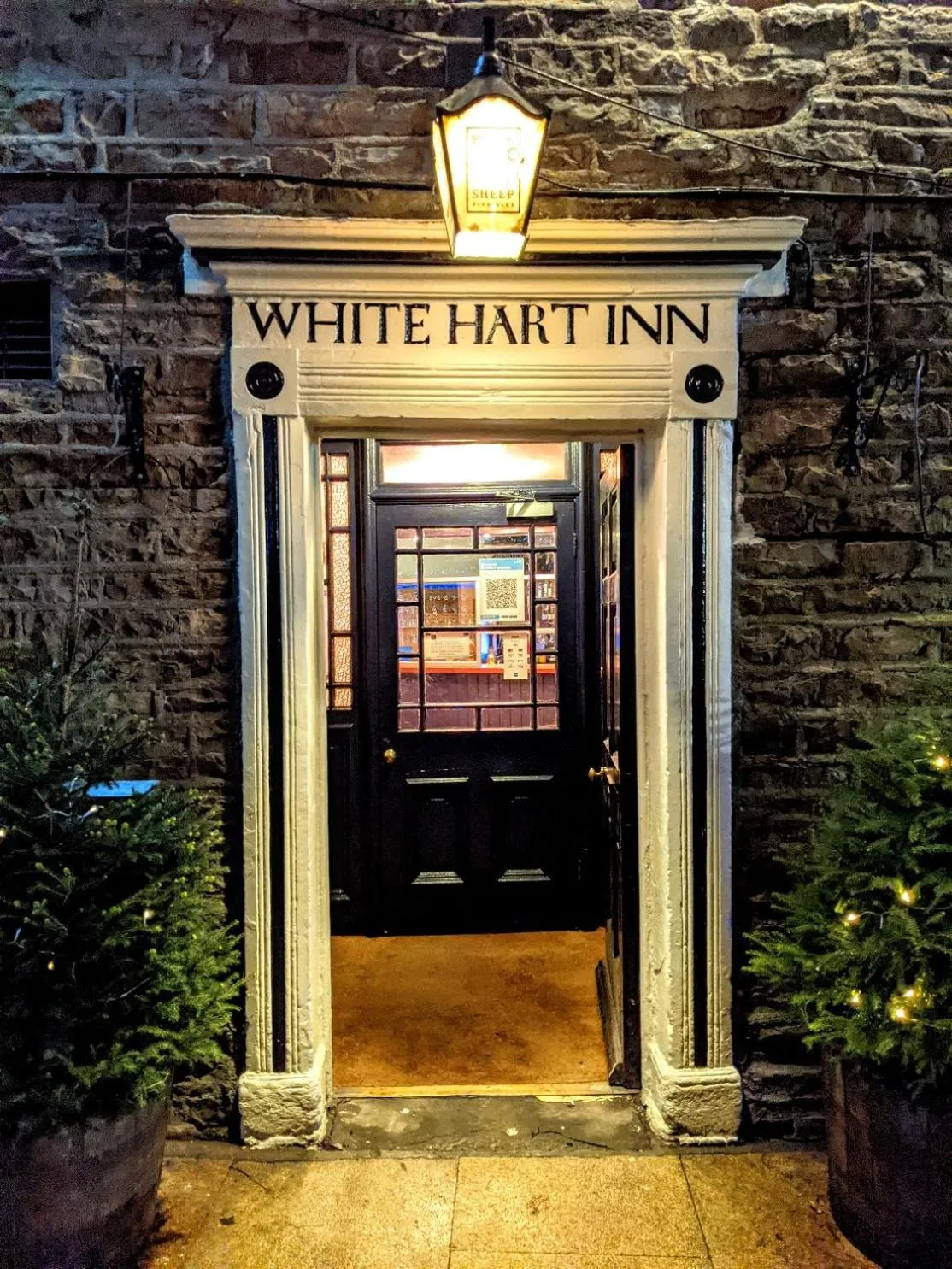 Facade/entrance in The White Hart Inn, Hawes