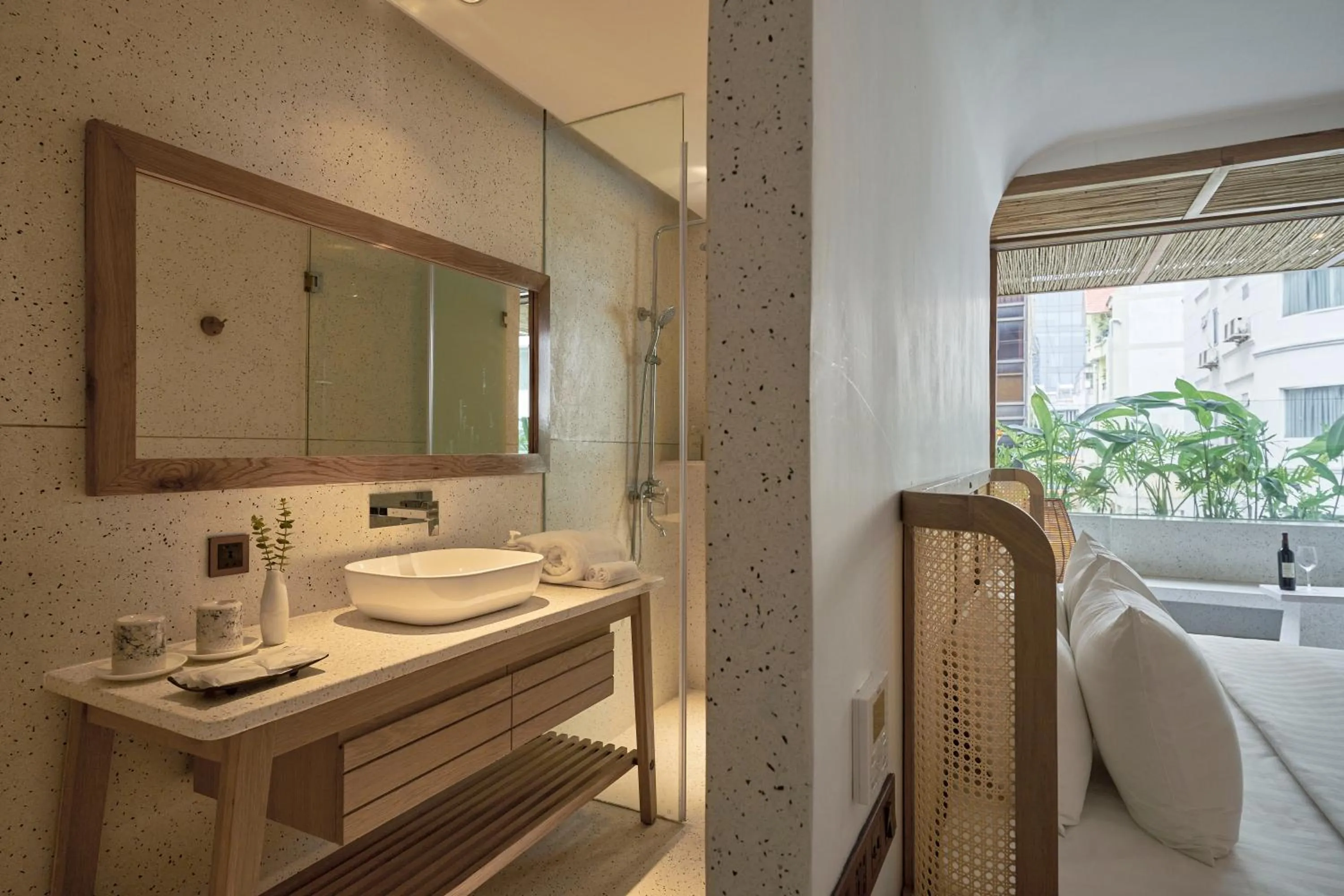 Bed in Sky Gem Hotel Sora