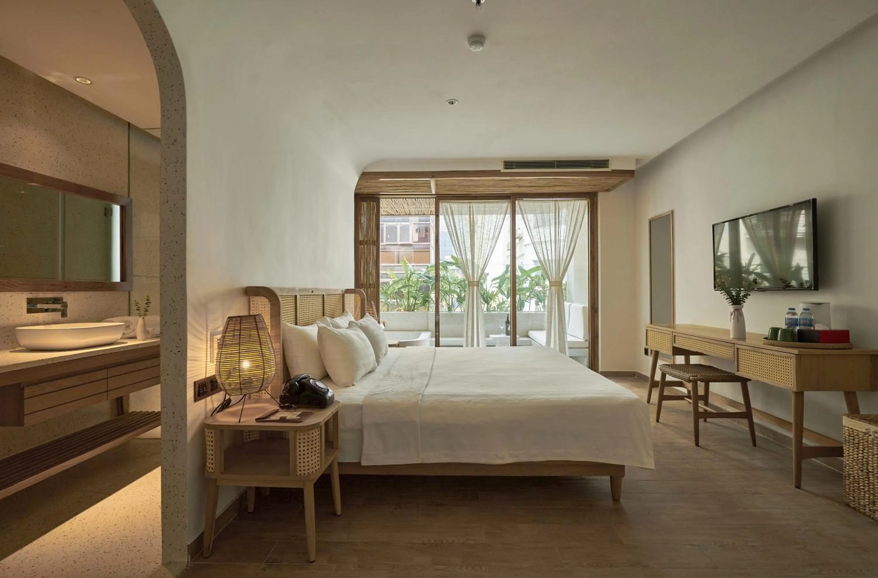 Bed in Sky Gem Hotel Sora