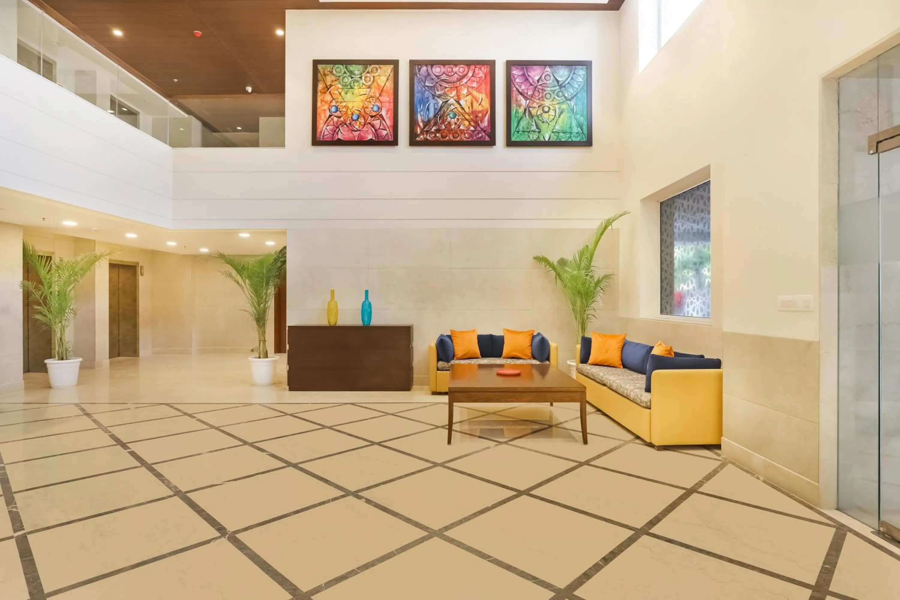 Lobby or reception in Lemon Tree Hotel, Aligarh