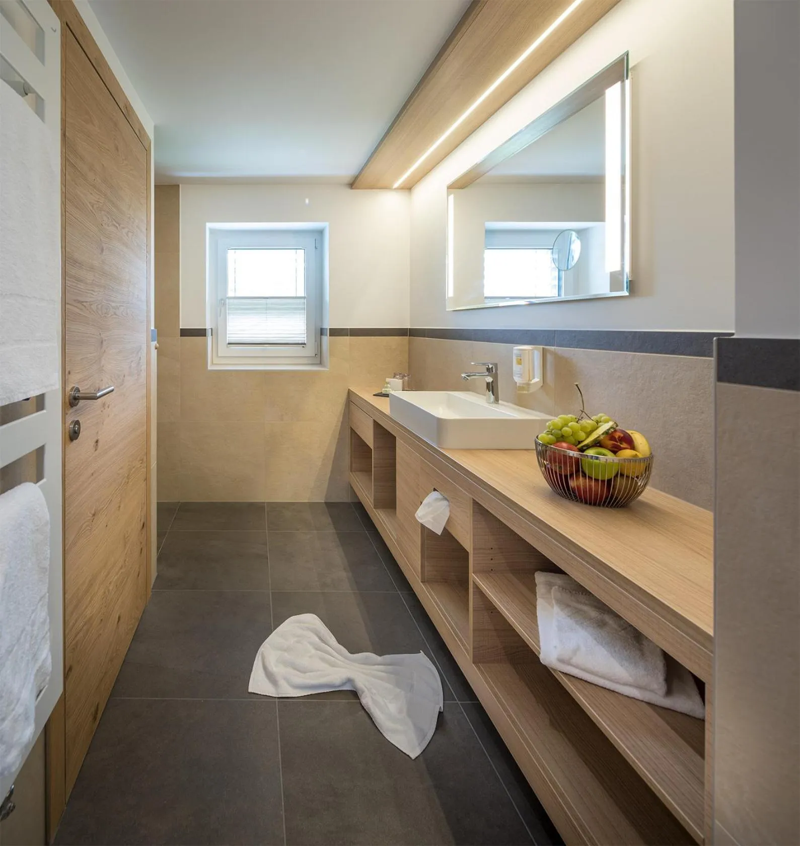 Bathroom in Design Hotel Frauenschuh