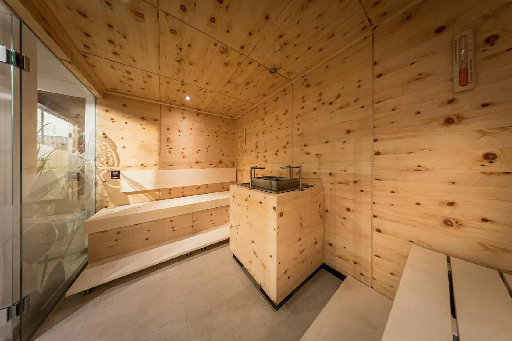 Sauna in Design Hotel Frauenschuh