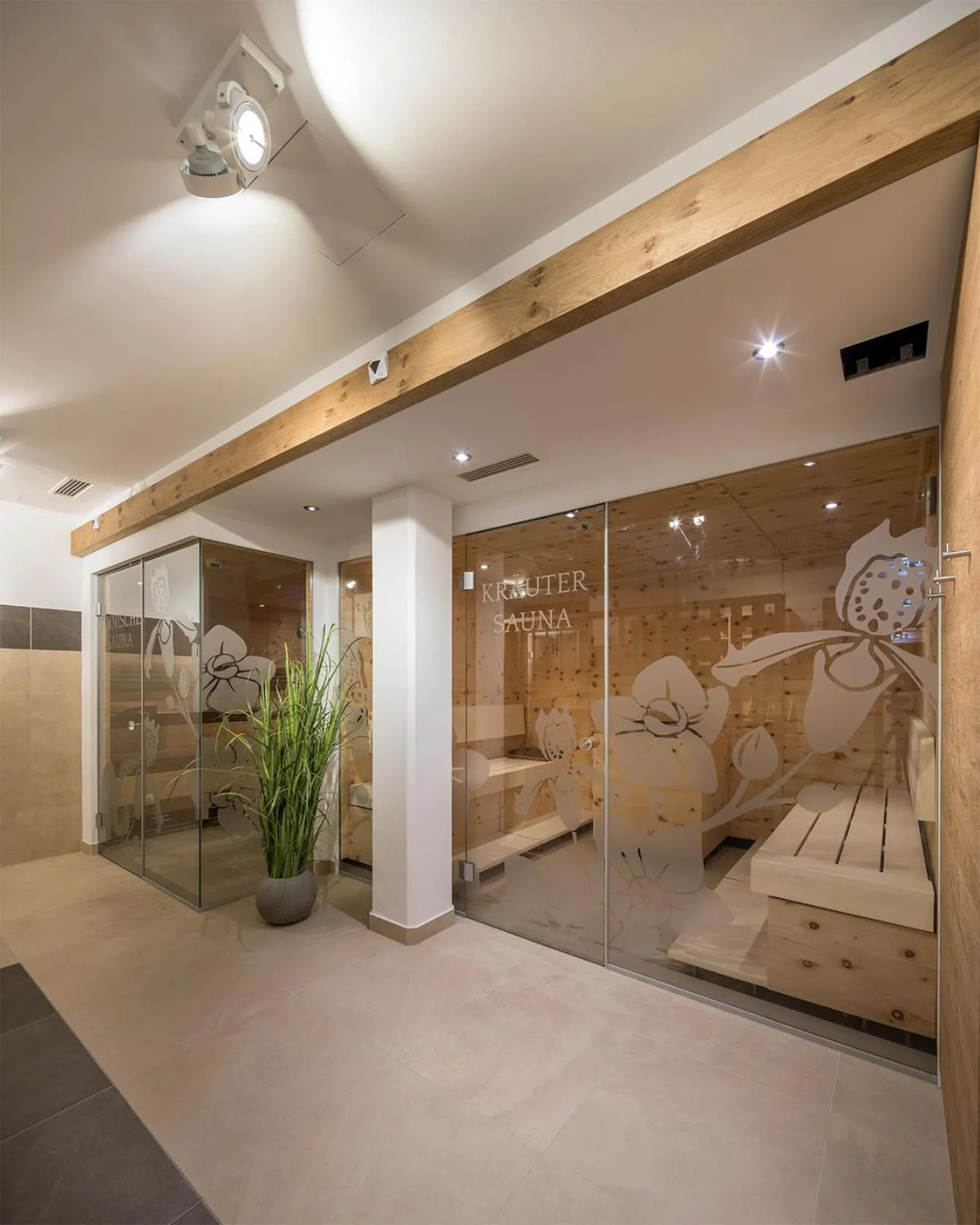 Sauna in Design Hotel Frauenschuh