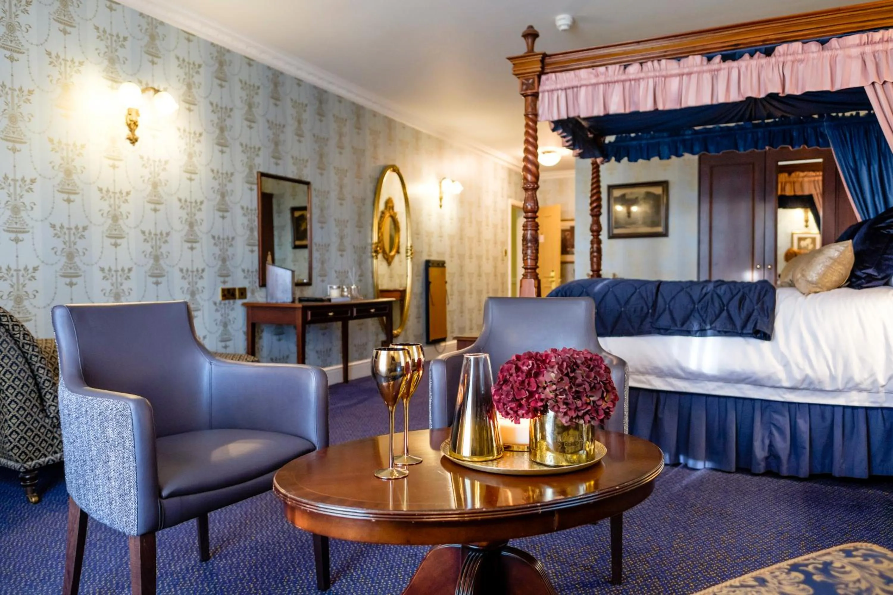 Bed in The Gretna Chase Hotel