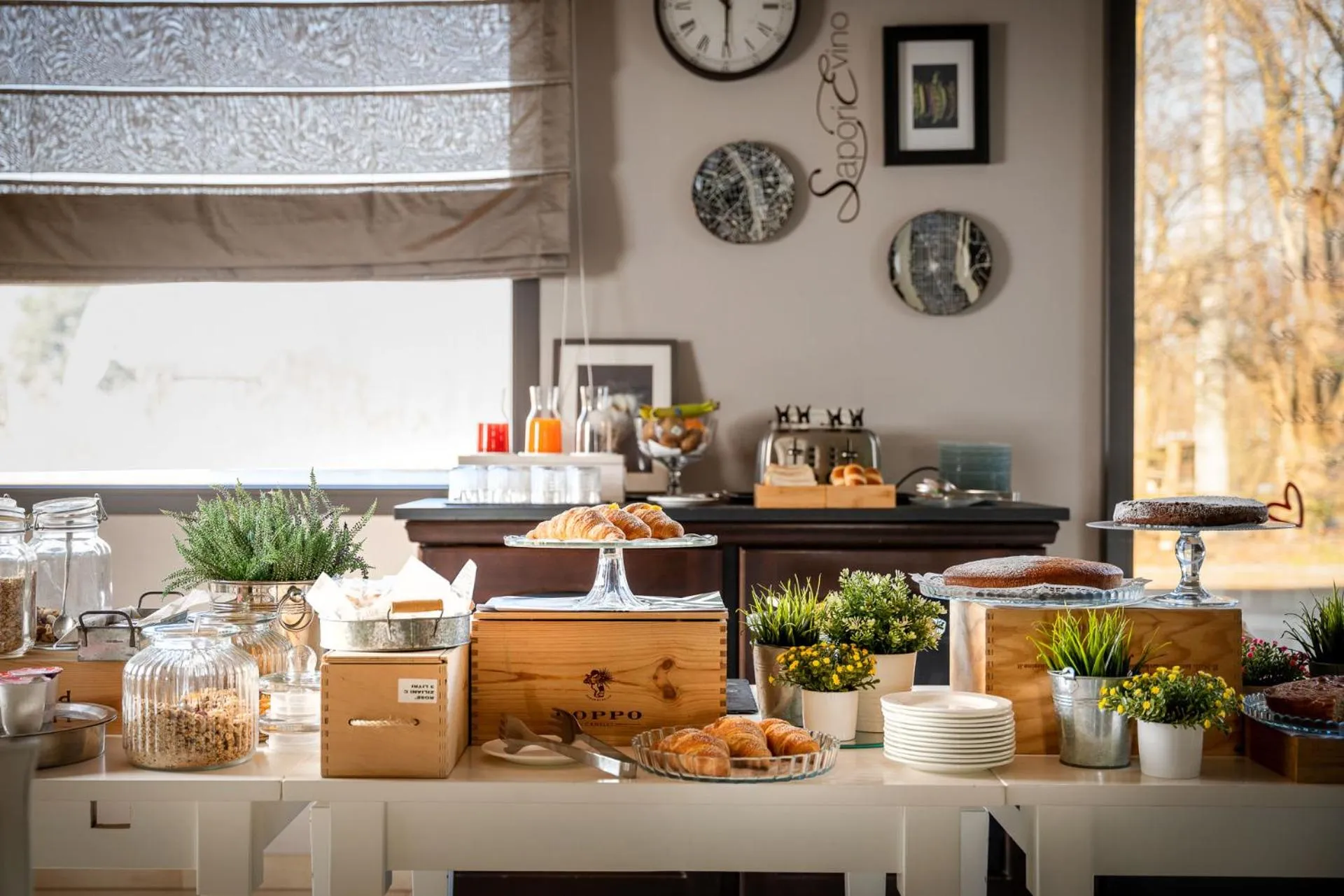 Breakfast in Castello D'Argile Hotel