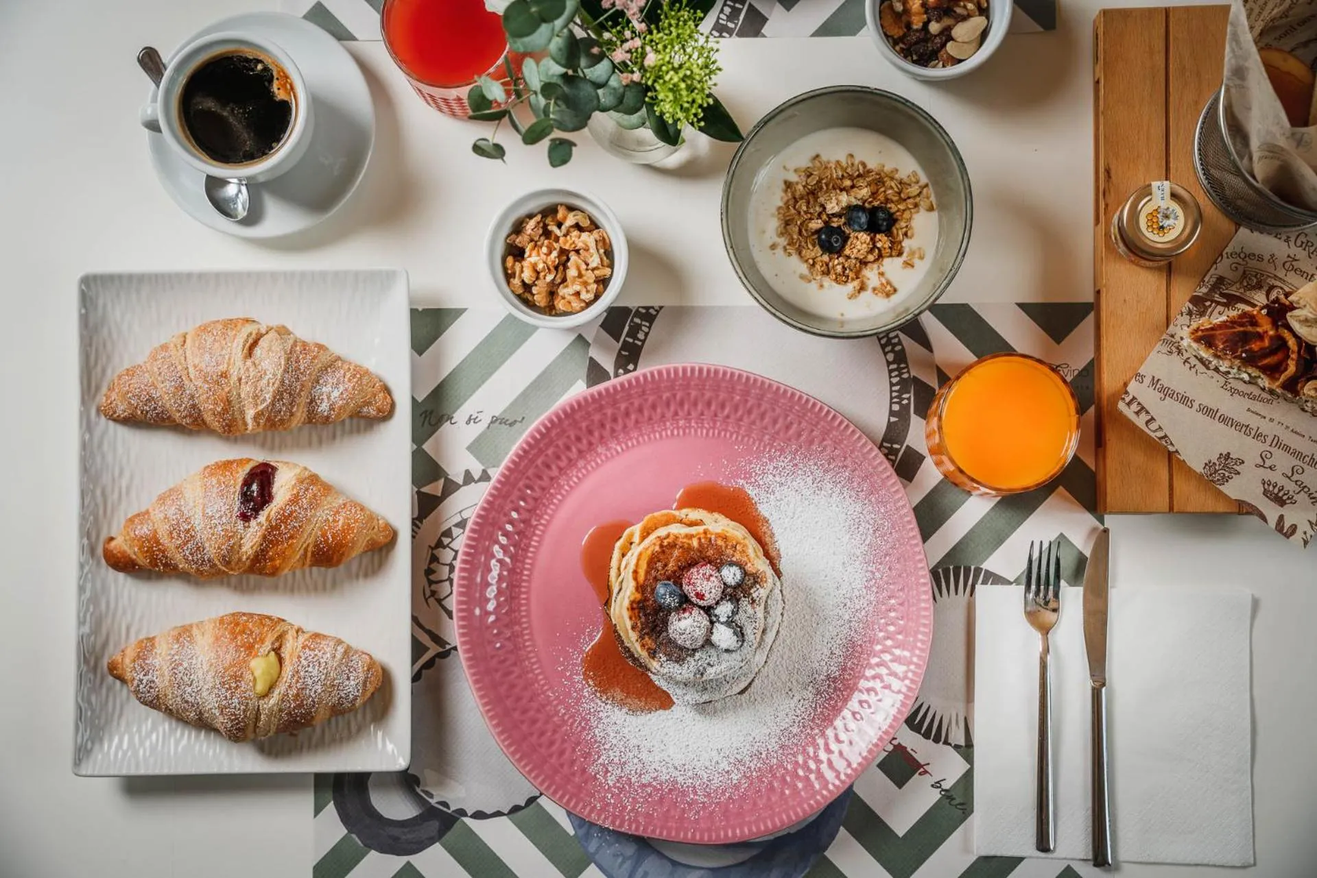 Food and drinks in Castello D'Argile Hotel