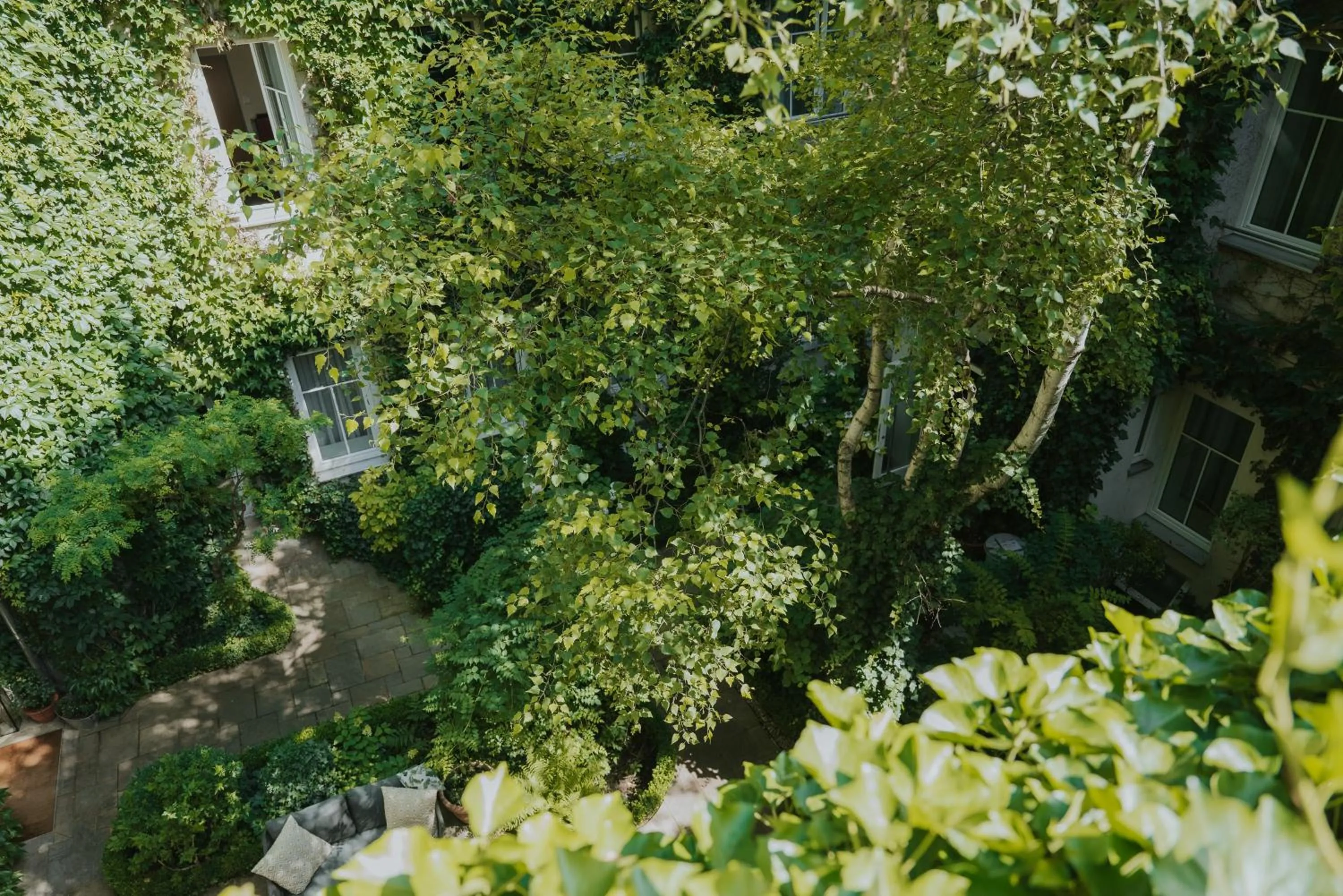 Garden in Boutiquehotel Stadthalle