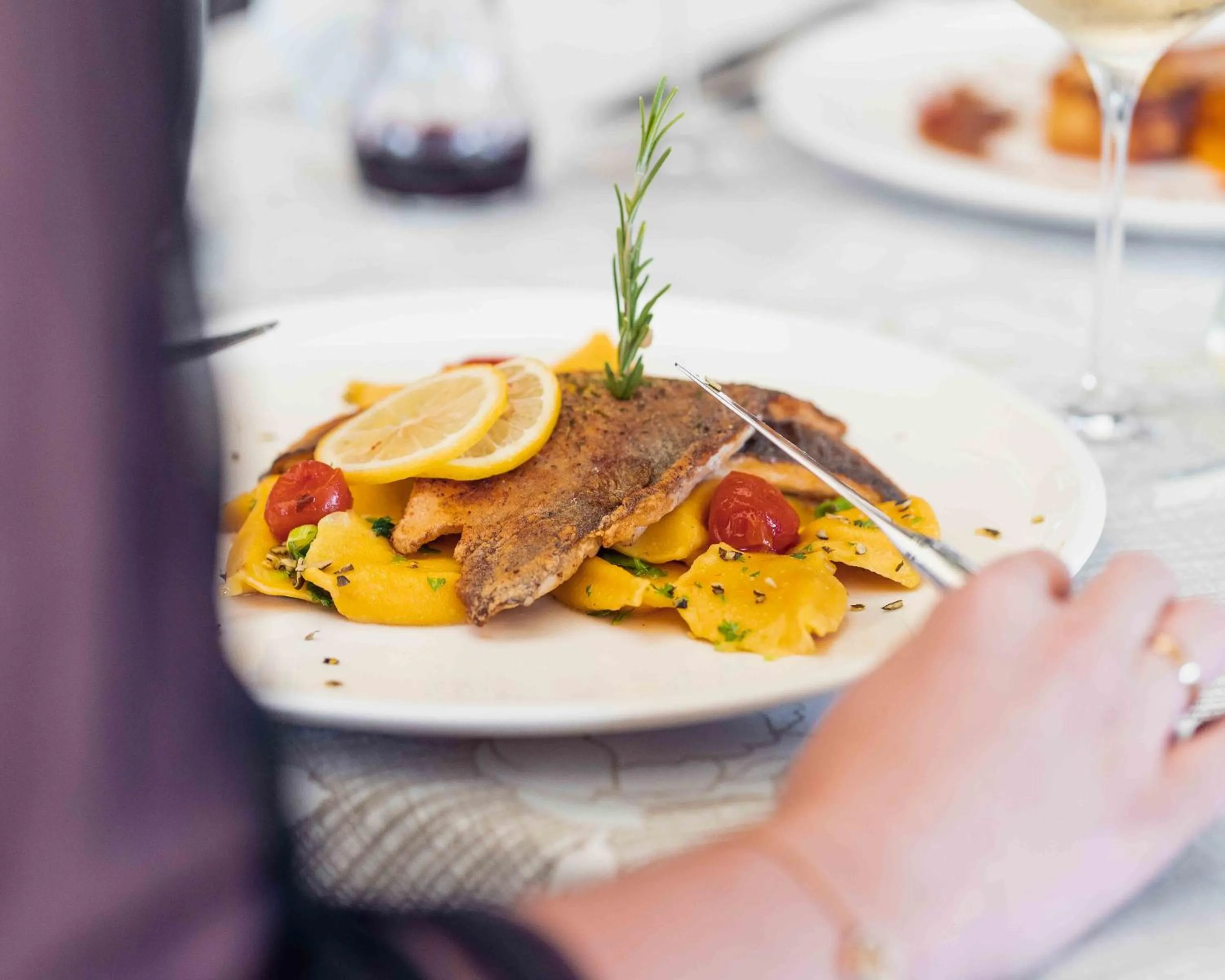 Restaurant/places to eat in Laschenskyhof Hotel & Spa