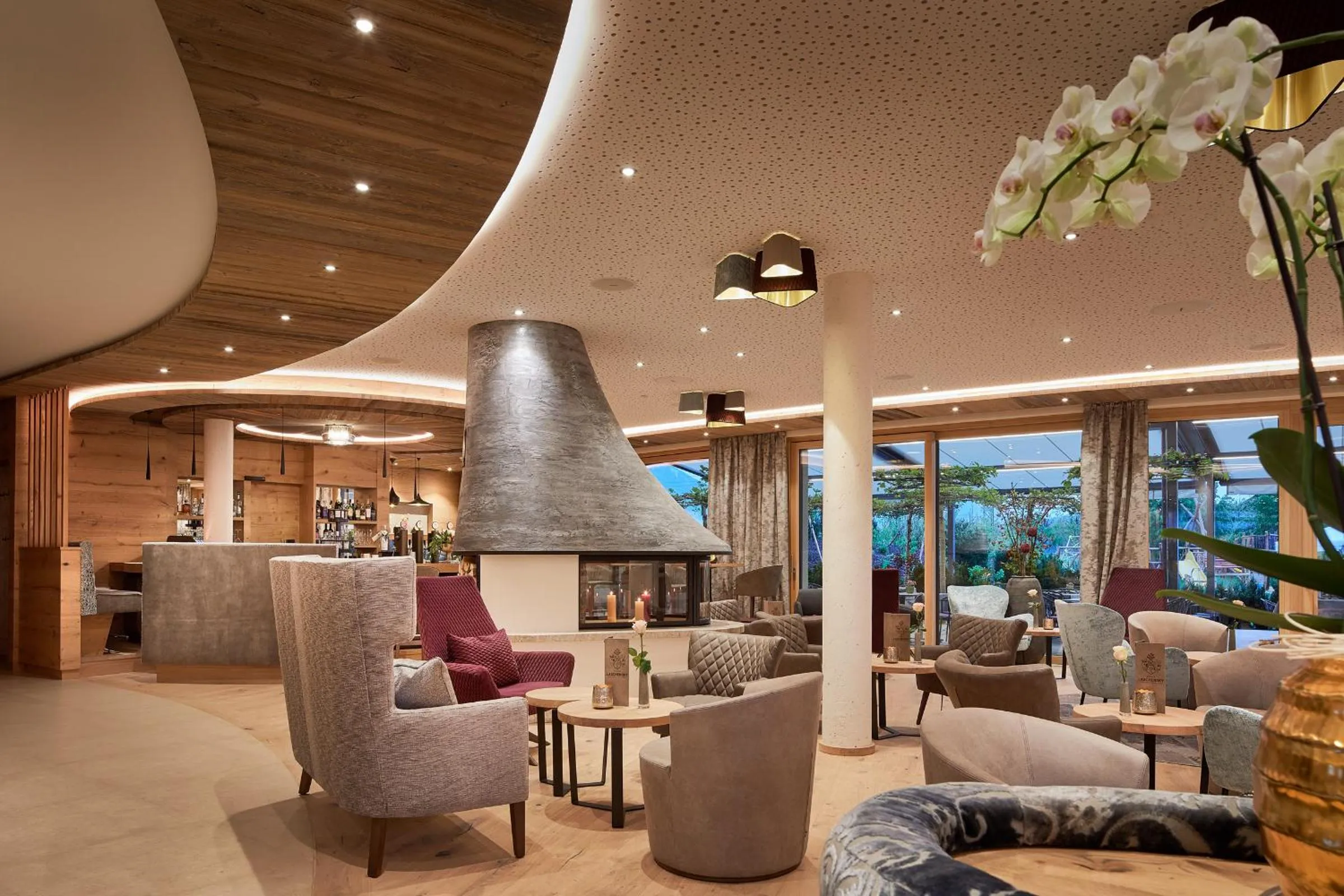 Lobby or reception in Laschenskyhof Hotel & Spa