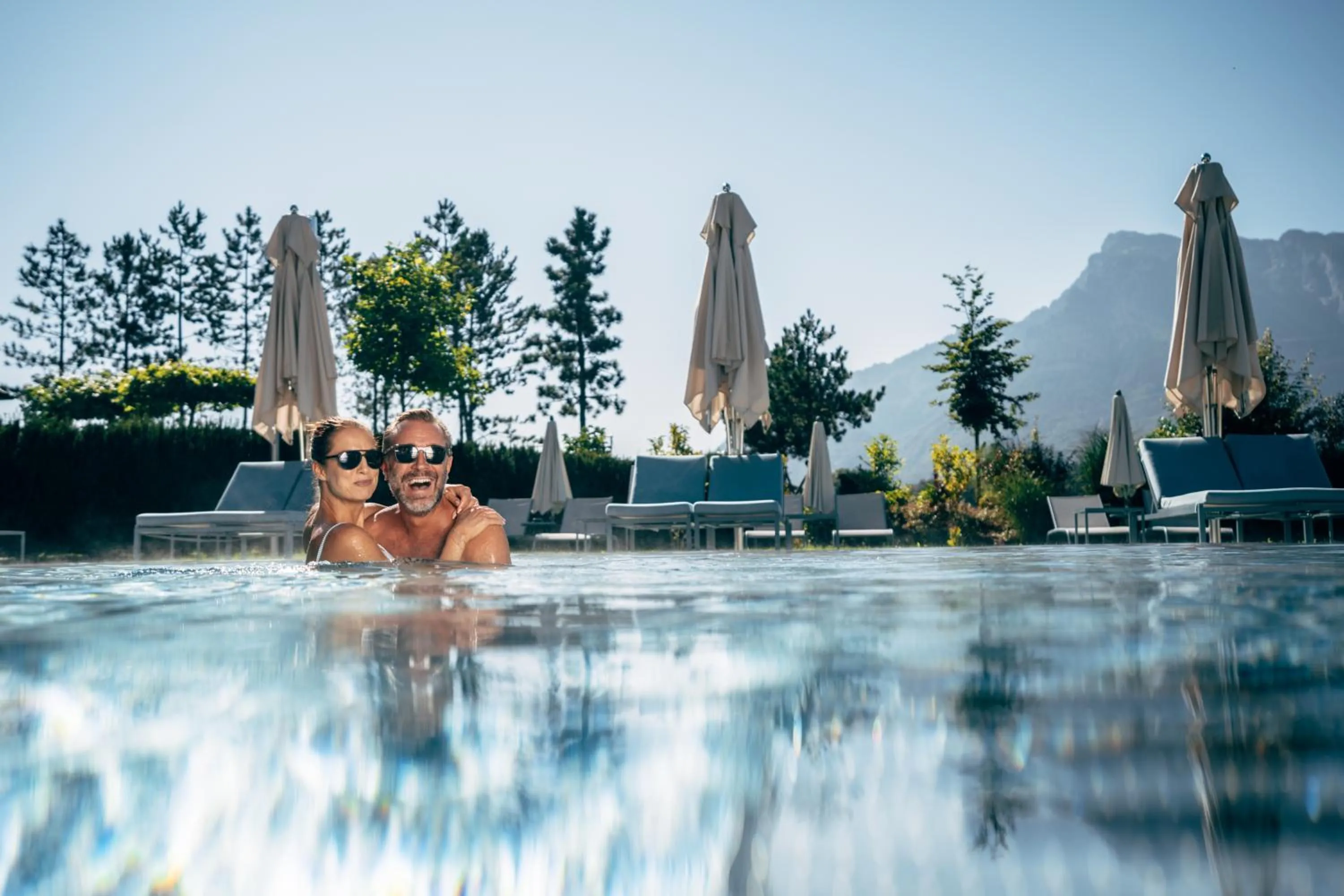 Swimming pool in Laschenskyhof Hotel & Spa