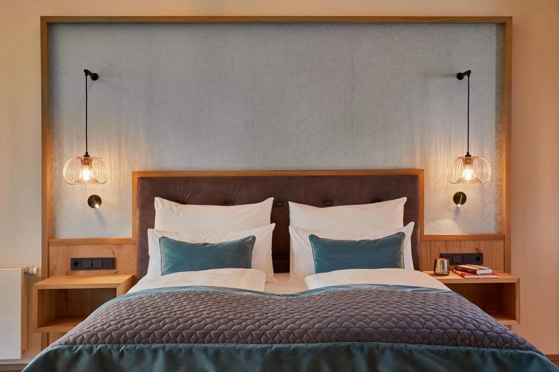 Bed in Laschenskyhof Hotel & Spa