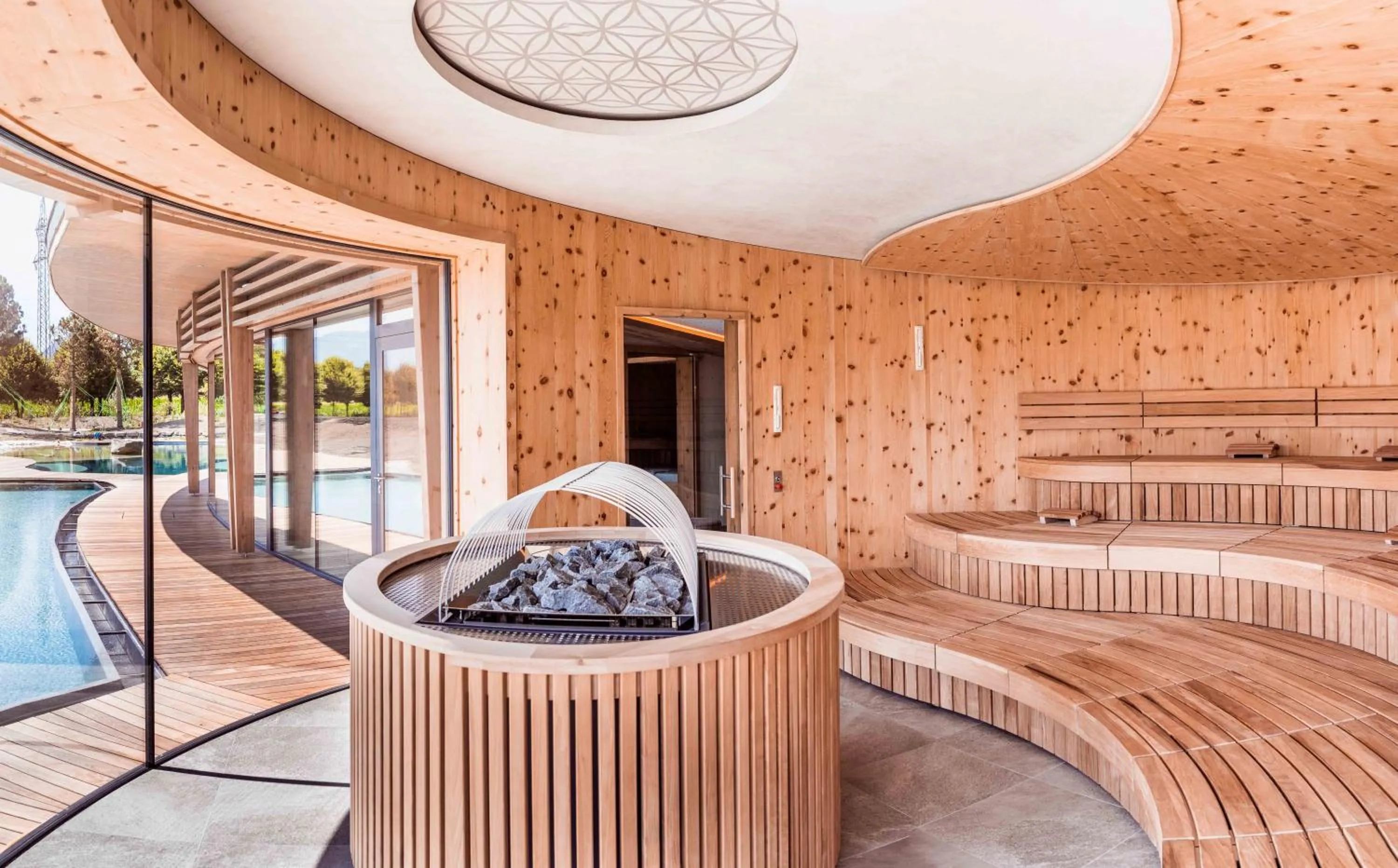 Sauna in Laschenskyhof Hotel & Spa