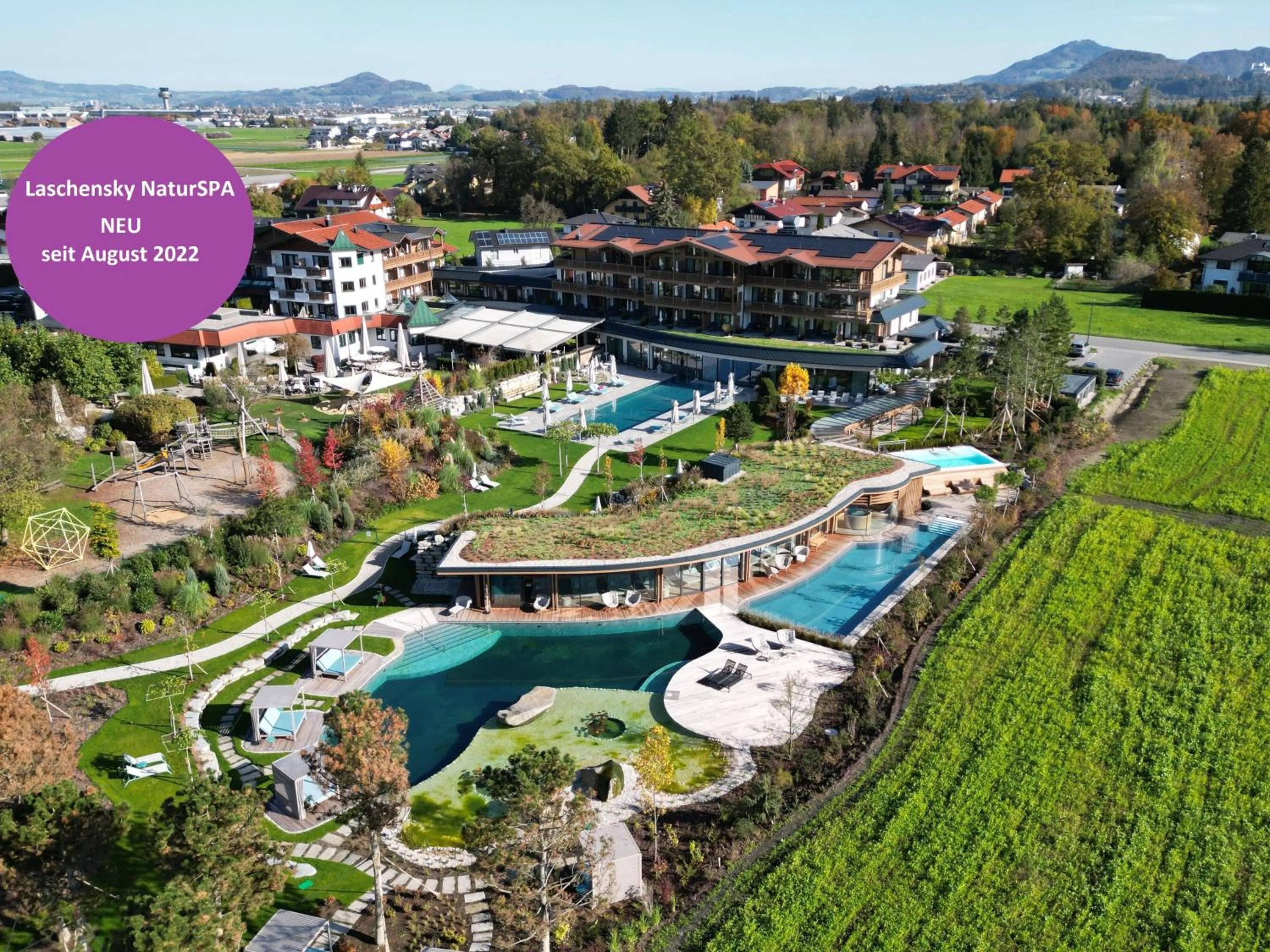 Property building in Laschenskyhof Hotel & Spa