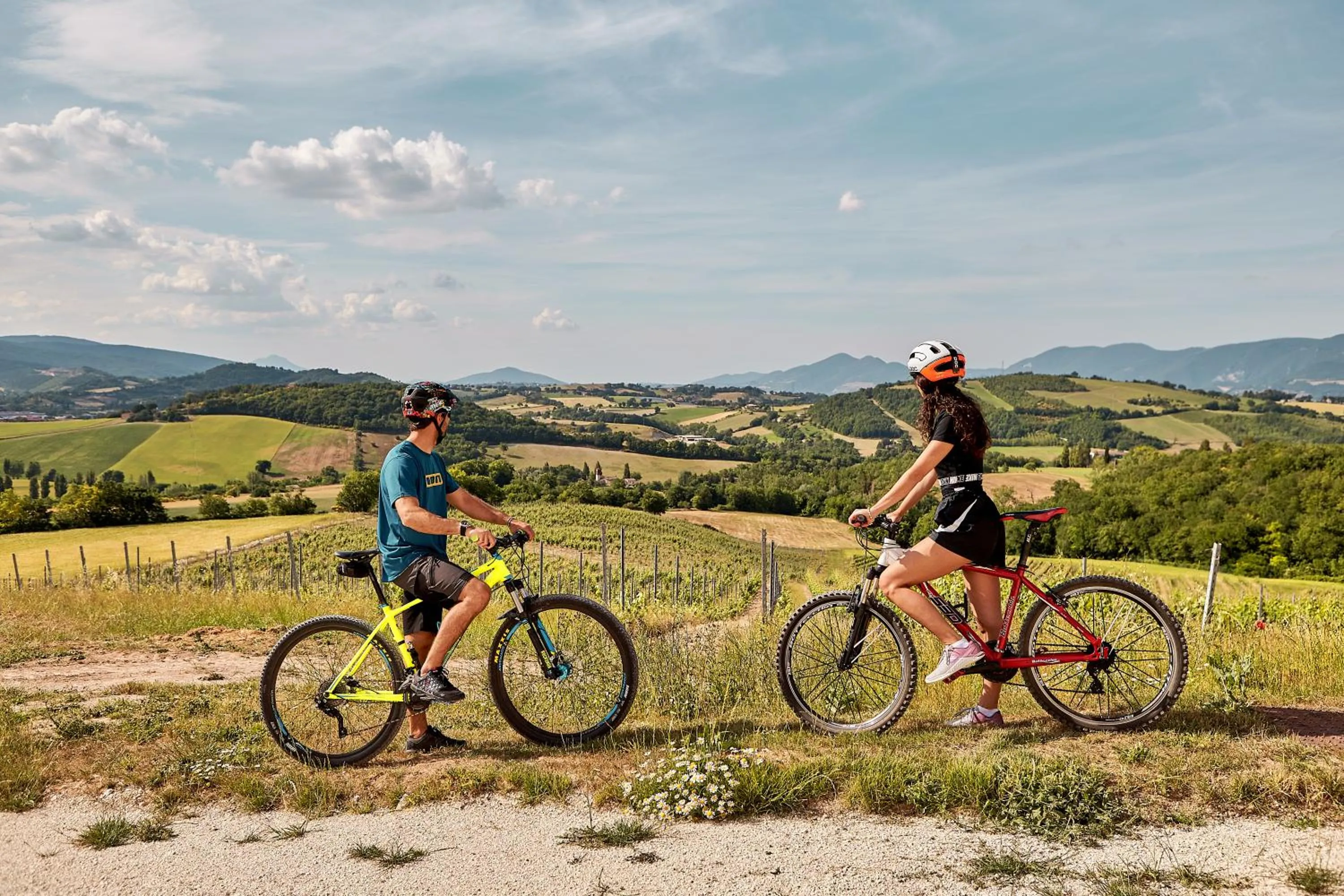 Cycling in Tenuta Grimaldi Wine Resort