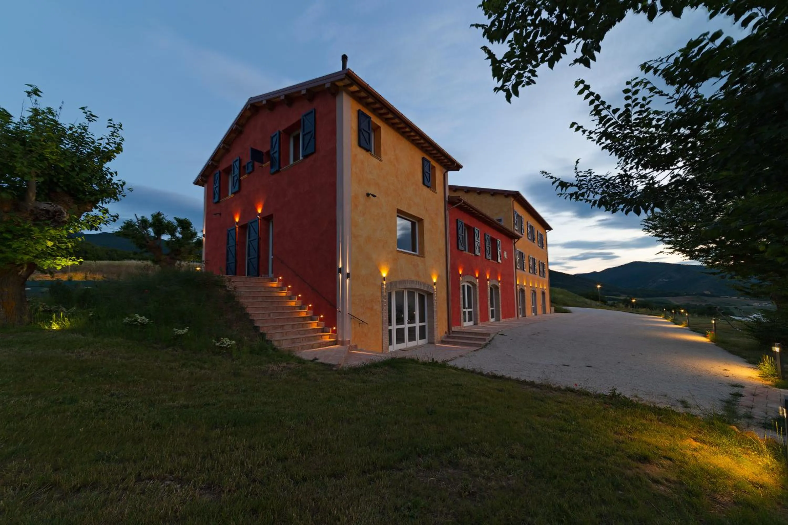 Property building in Tenuta Grimaldi Wine Resort