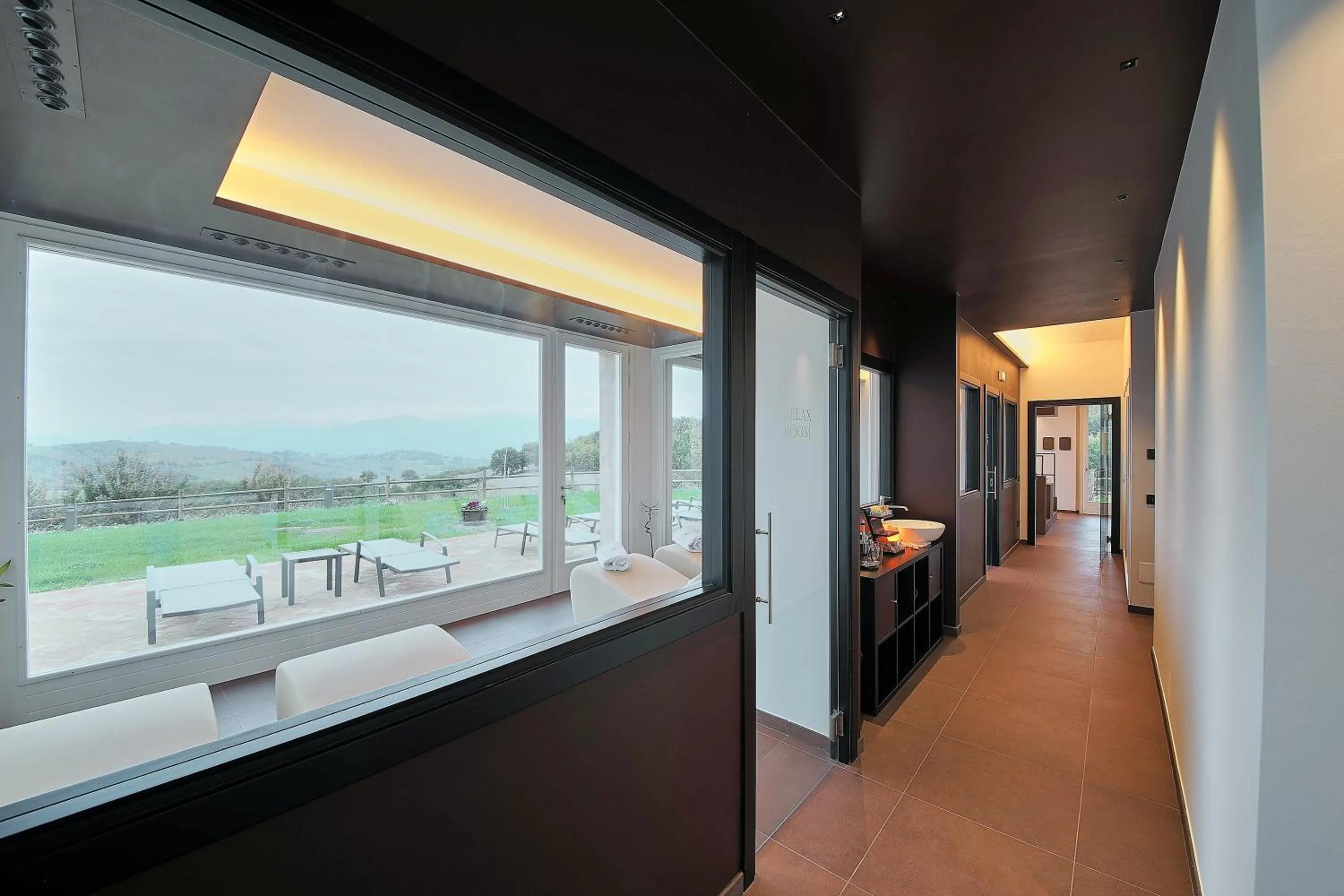 Sauna in Tenuta Grimaldi Wine Resort